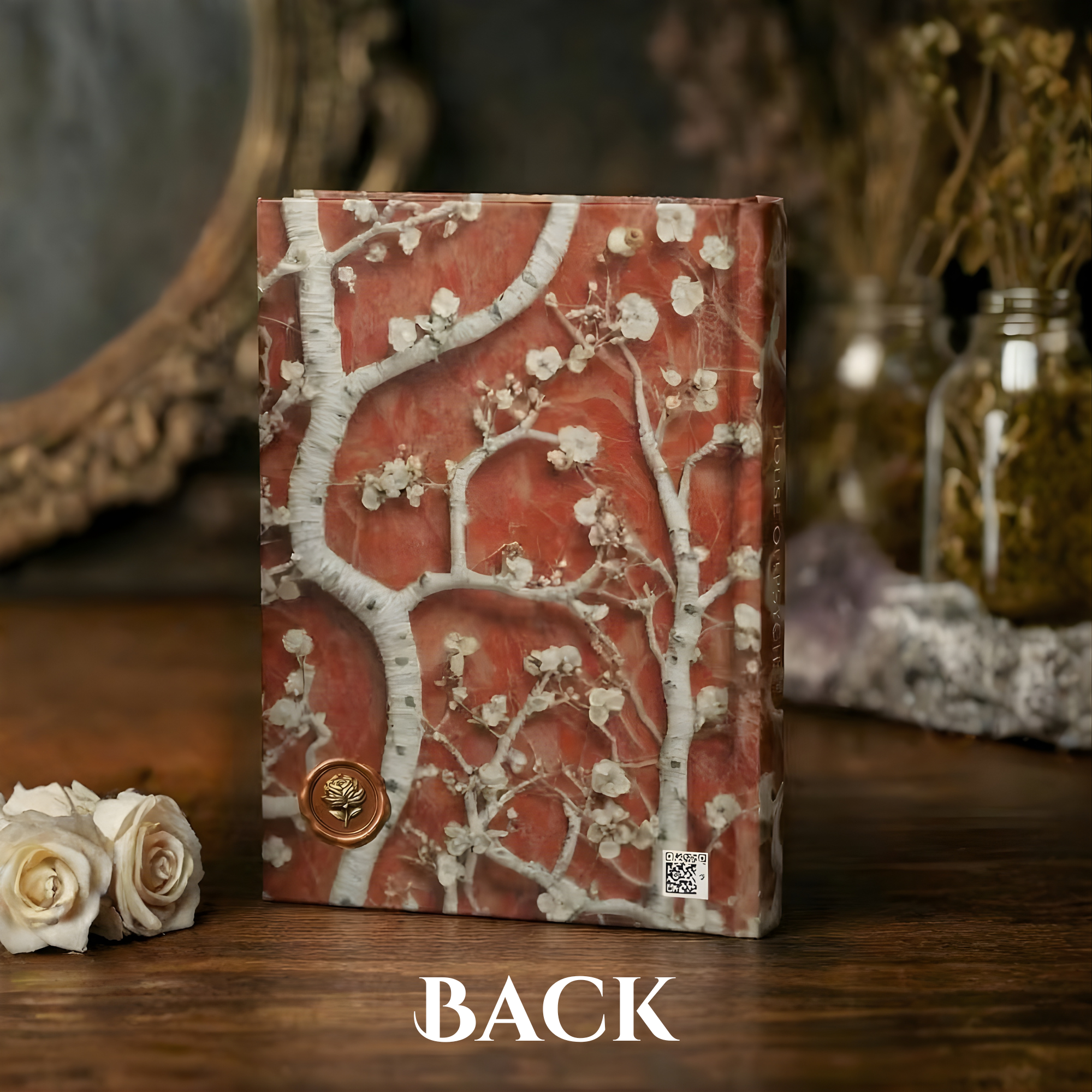 | Chinese Mythology Notebook | Sacred Feminine Spiritual Writing Journal | Lotus Goddess Diary product thumbnail image