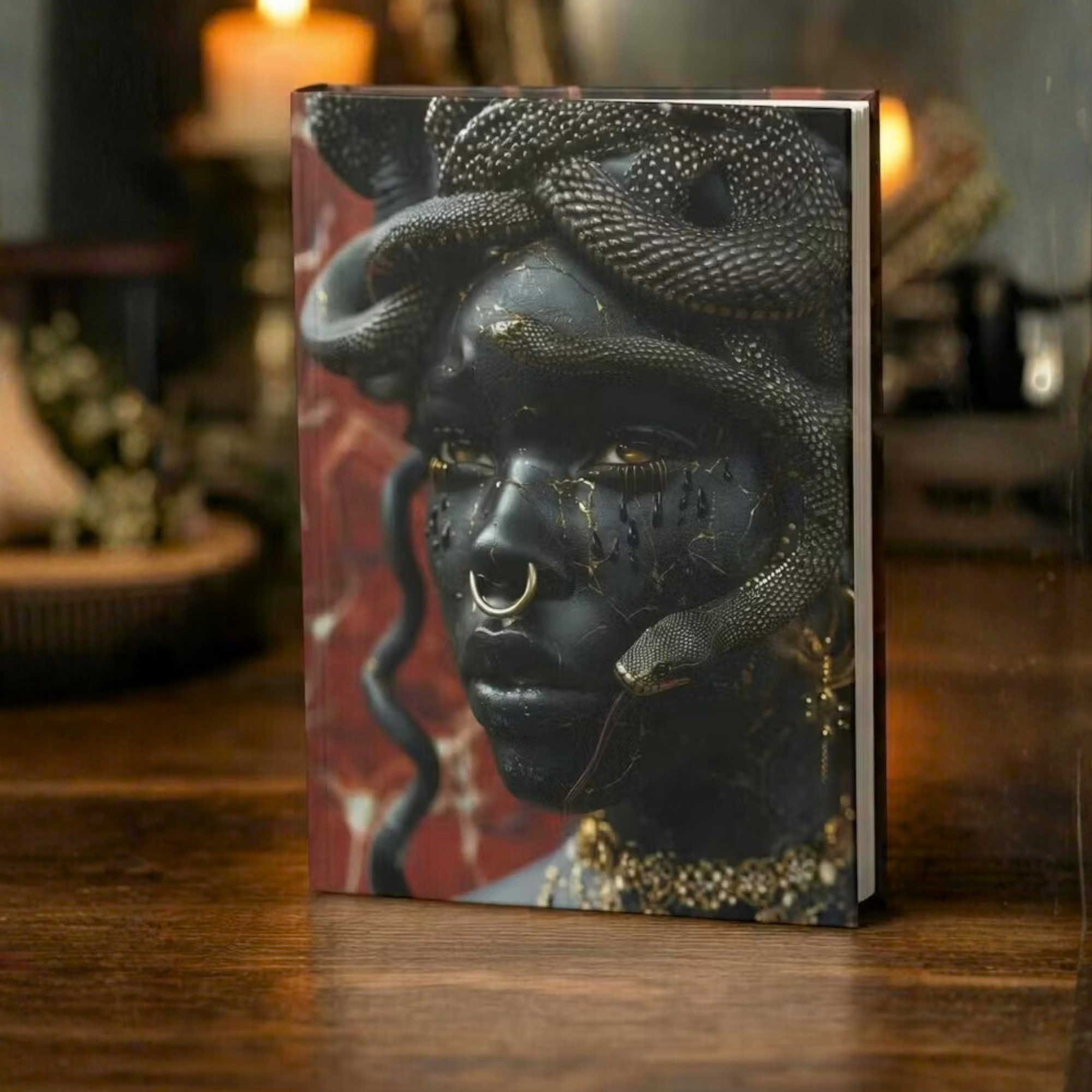 Black Medusa Journal | Dark Feminine Mythology Notebook | Spiritual Transformation Writing Journal | Medusa Aesthetic Diary product thumbnail image Black Medusa Journal | Dark Feminine Mythology Notebook | Spiritual Transformation Writing Journal | Medusa Aesthetic Diary product thumbnail image