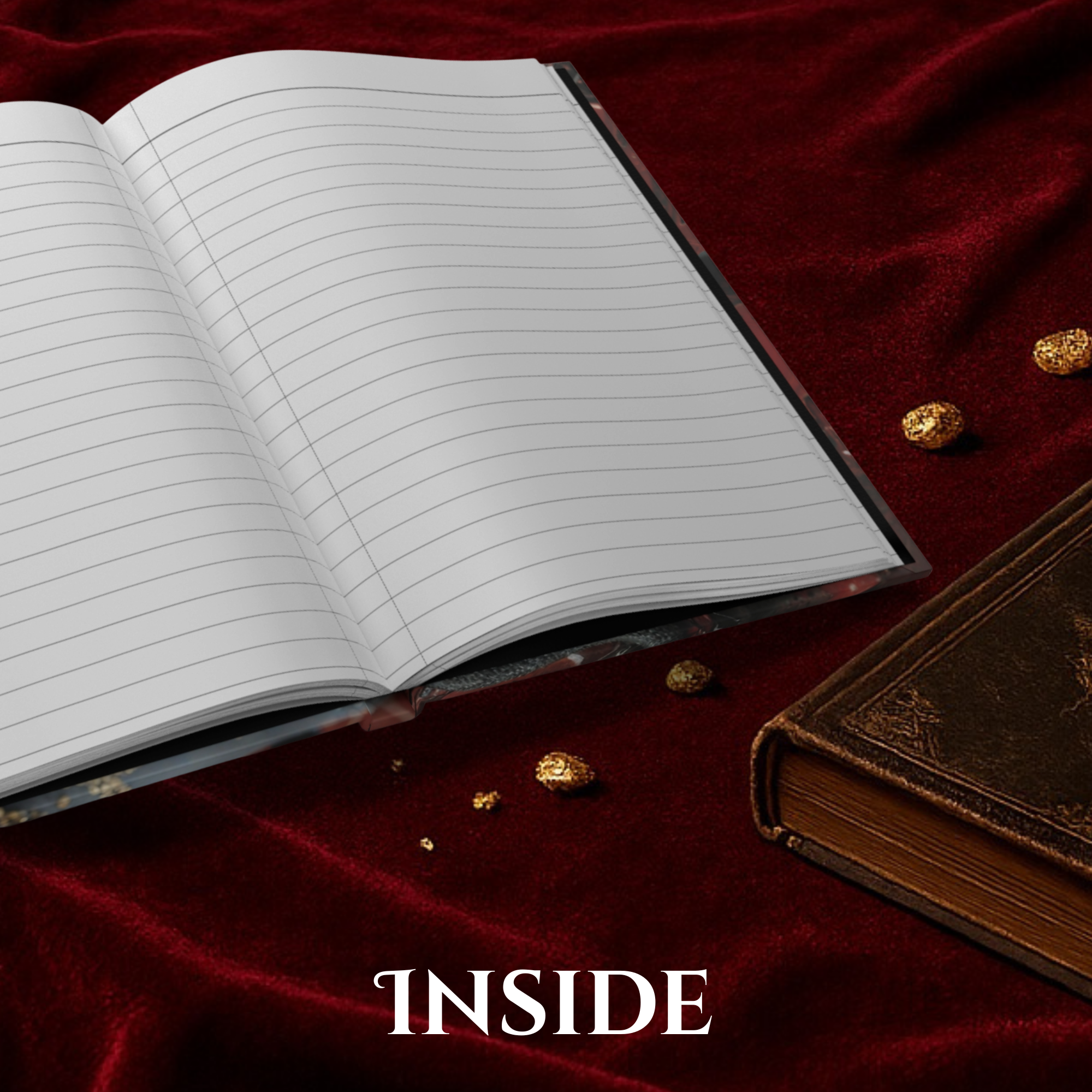 Black Medusa Journal | Dark Feminine Mythology Notebook | Spiritual Transformation Writing Journal | Medusa Aesthetic Diary product thumbnail image