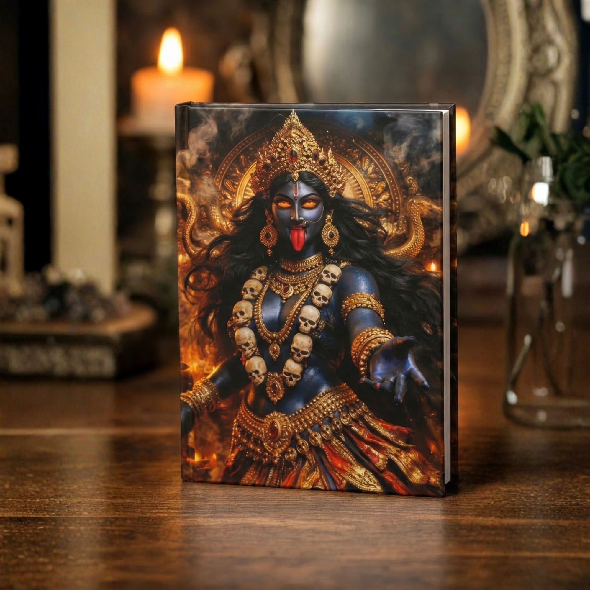Kali Ma Shadow Work Journal – Dark Feminine Goddess Notebook for Spiritual Transformation | Occult Witch Journal | Divine Feminine Writing Book product thumbnail image