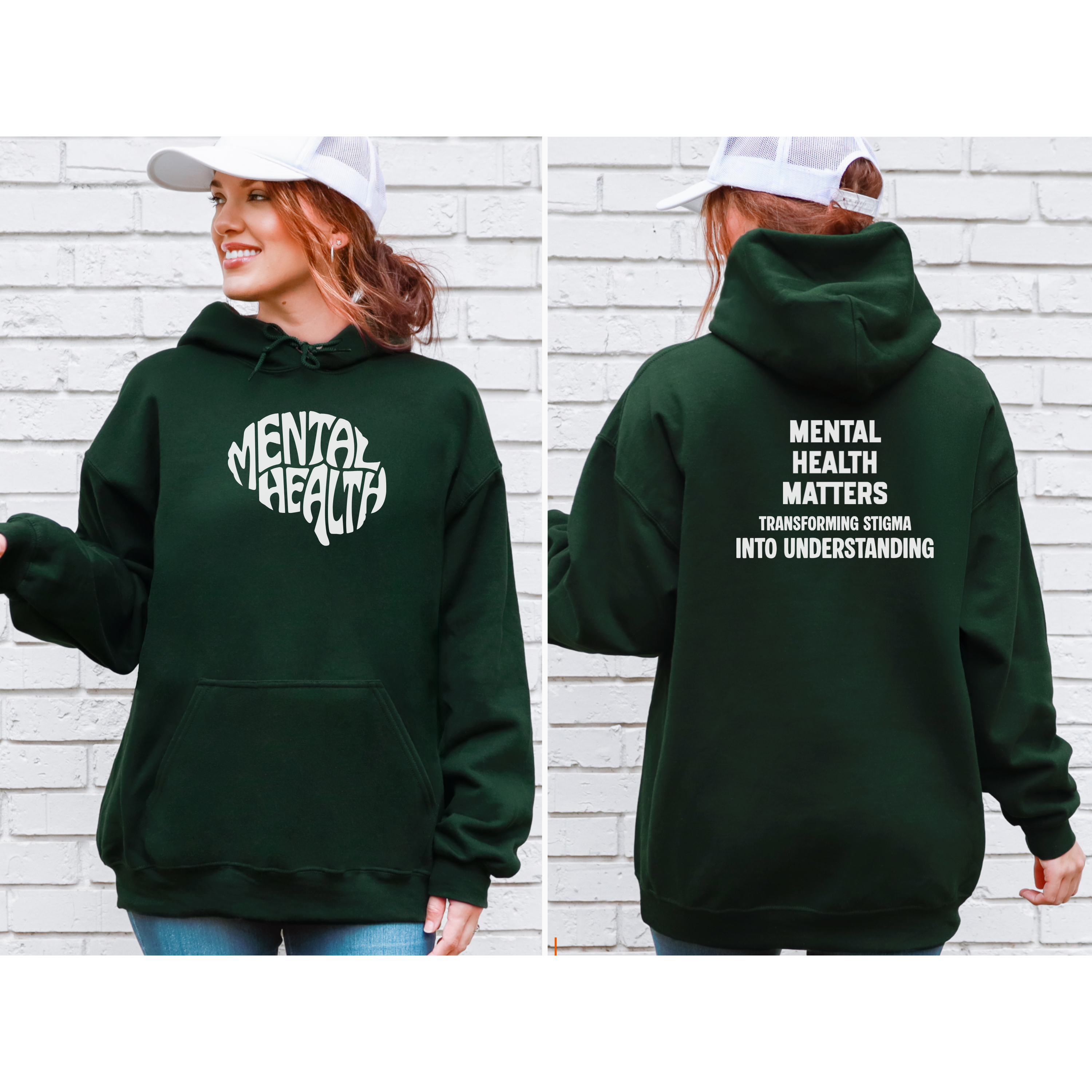 Mental Health Matters Advocacy Hoodie product thumbnail image Mental Health Matters Advocacy Hoodie product thumbnail image