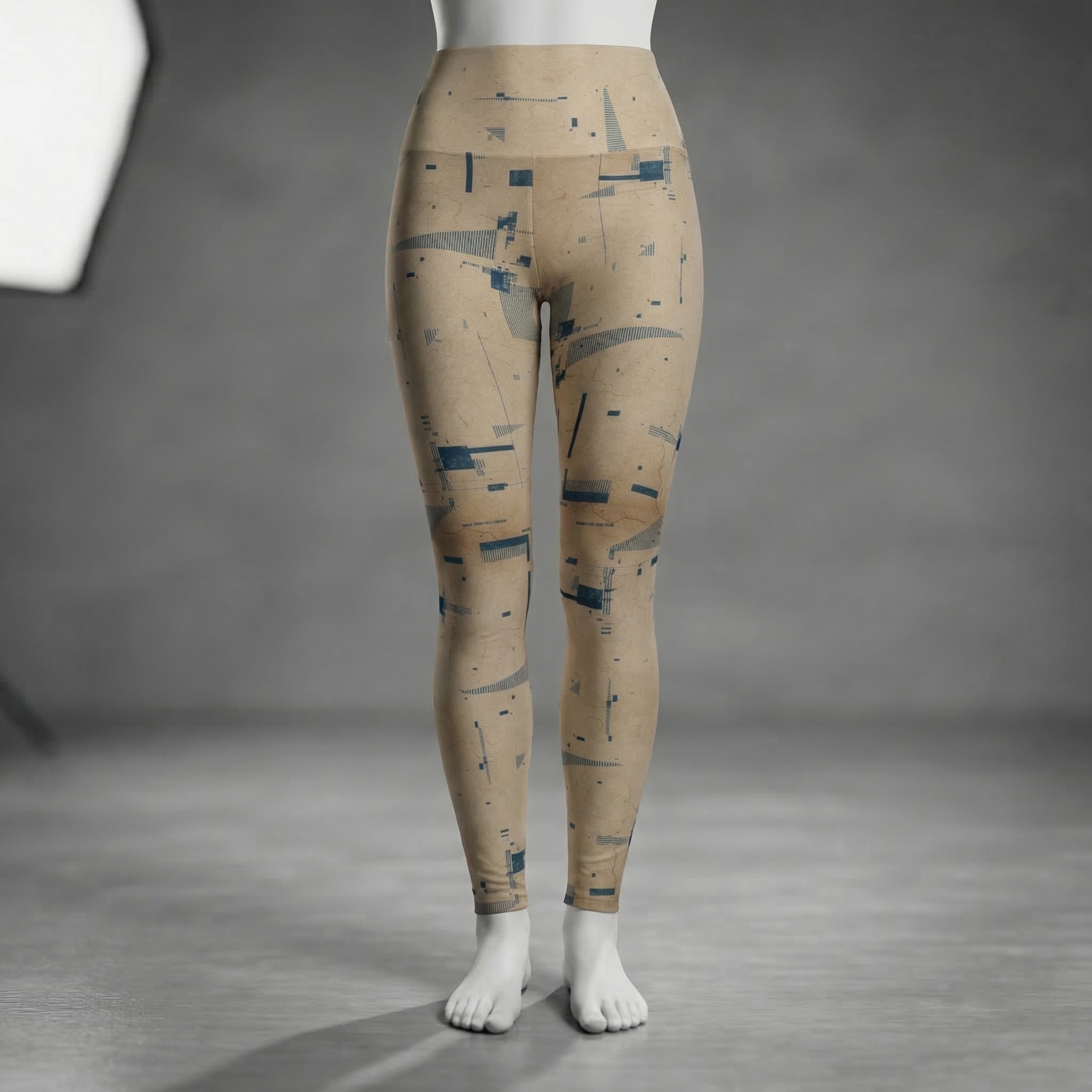 Parchment High Waisted Leggings 