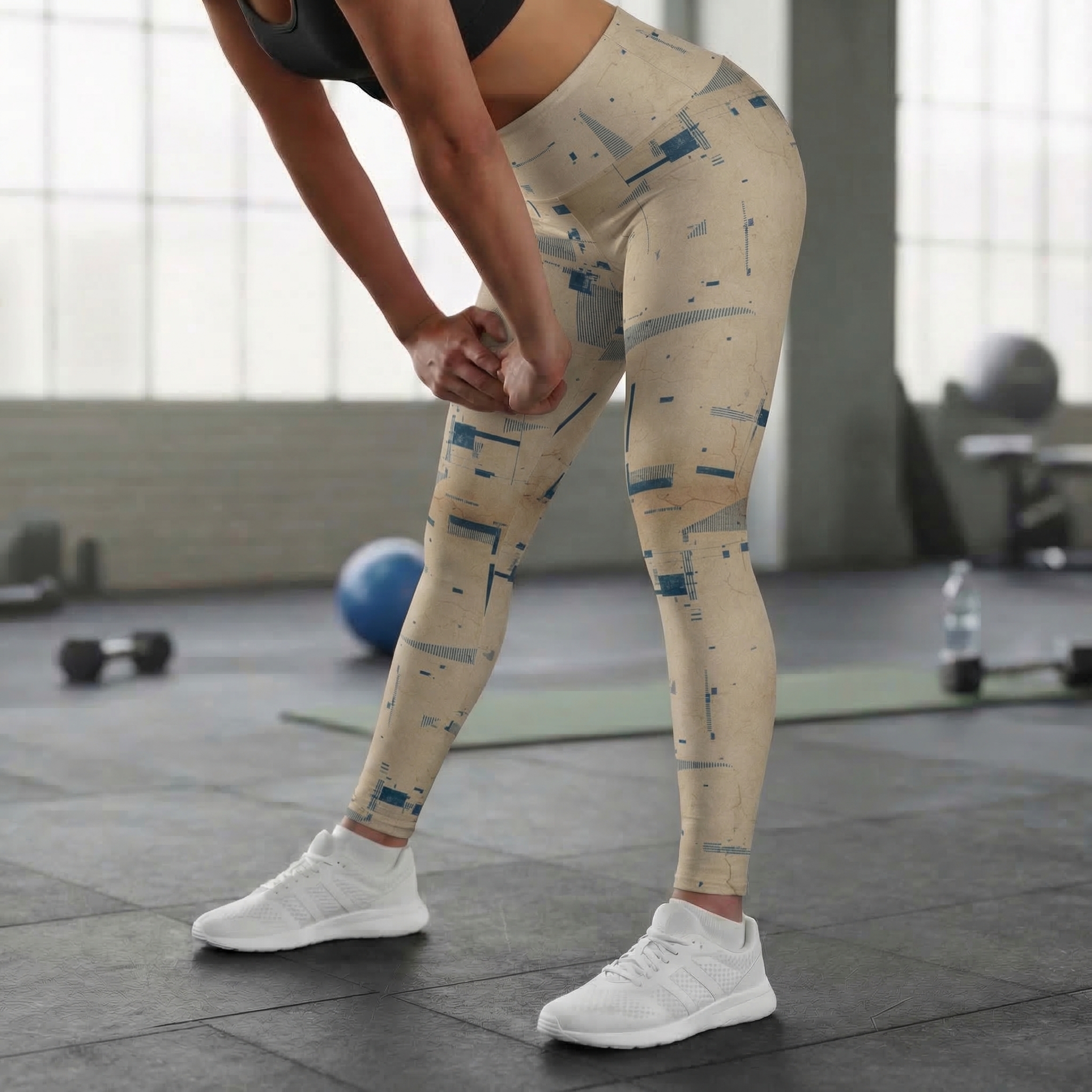 Parchment High Waisted Leggings product thumbnail image Parchment High Waisted Leggings product thumbnail image