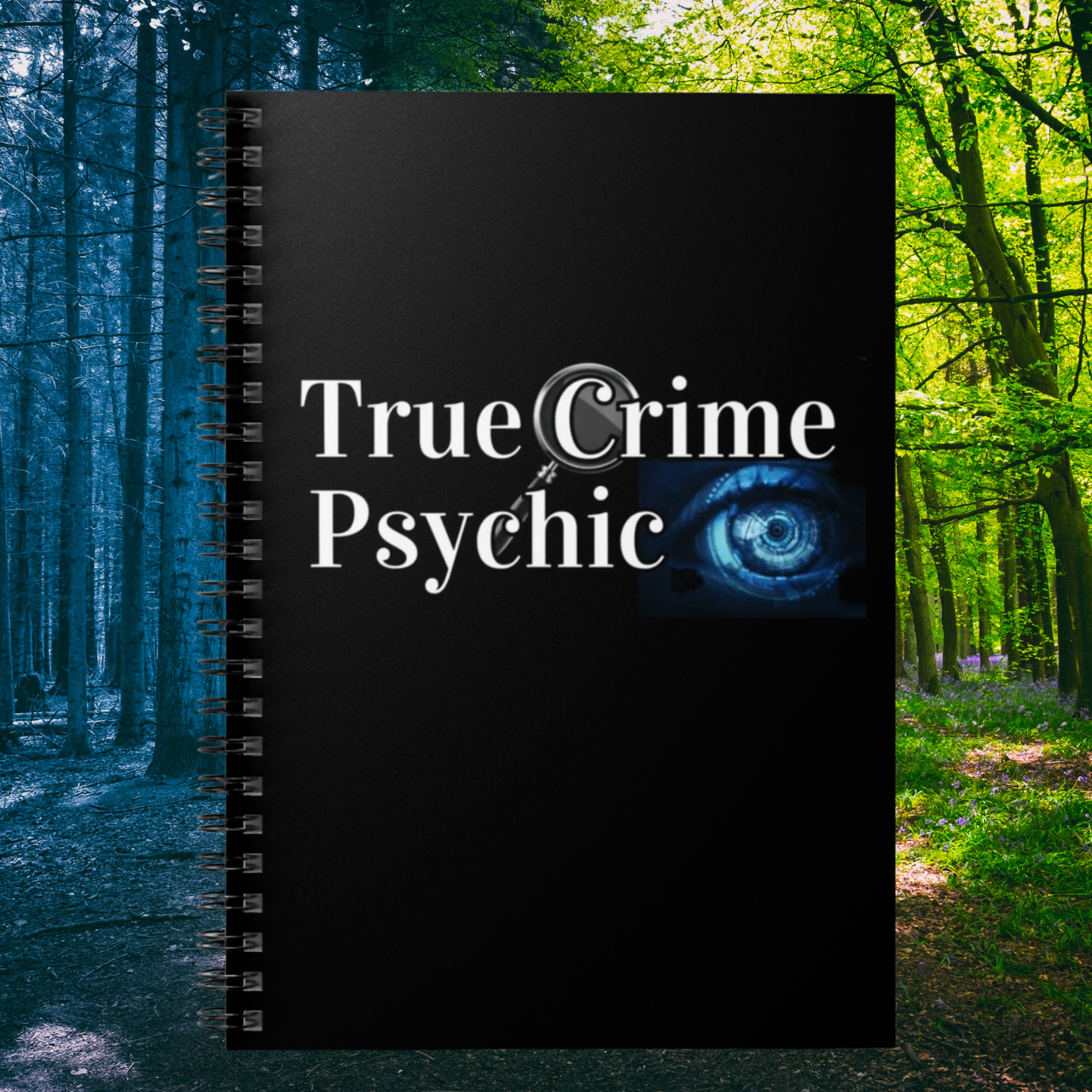 True Crime Psychic Spiral Notebook — Ruled Journal for Sleuths & Paranormal Fans product thumbnail image True Crime Psychic Spiral Notebook — Ruled Journal for Sleuths & Paranormal Fans product thumbnail image