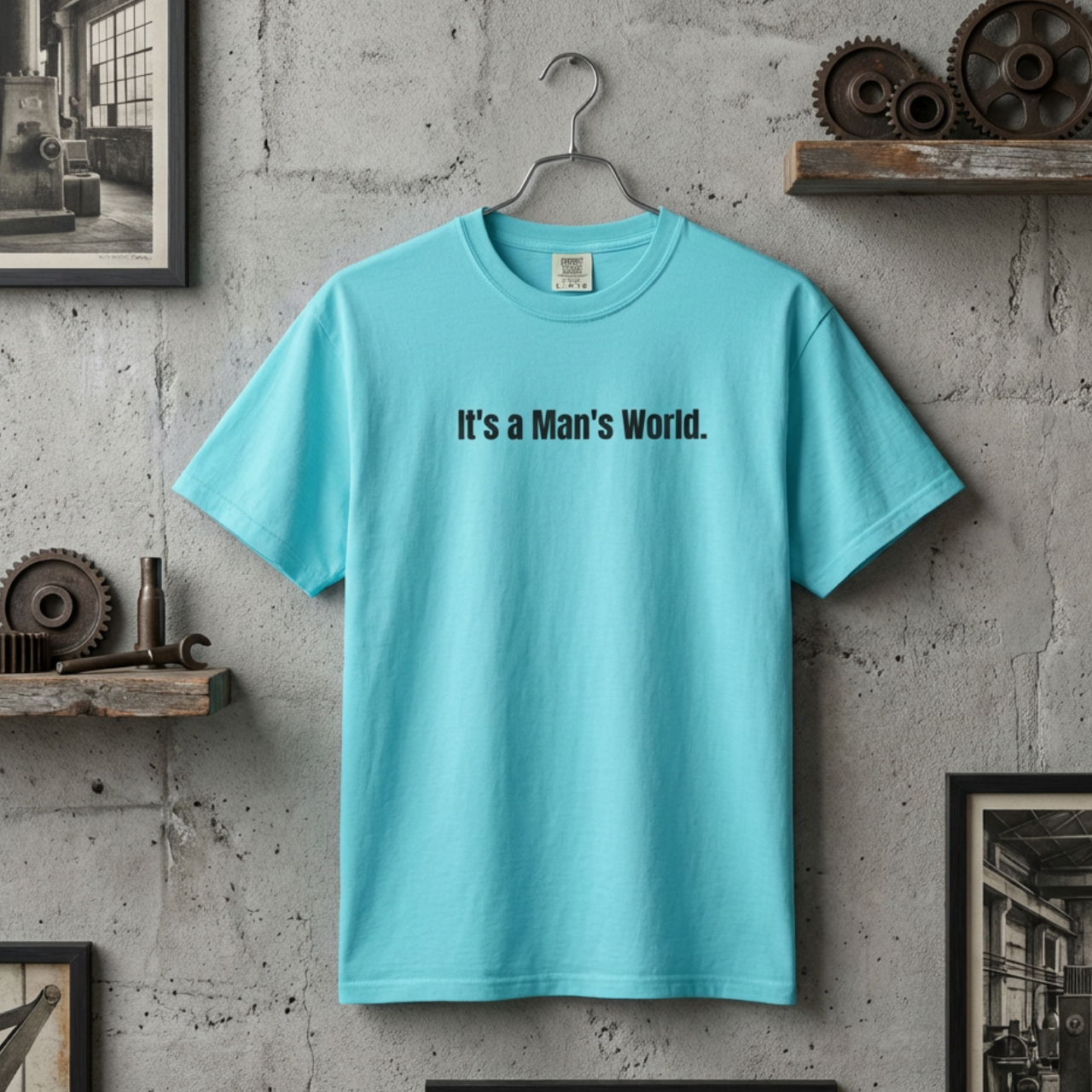 It’s a Man’s World Tee I Plarity Matters product thumbnail image