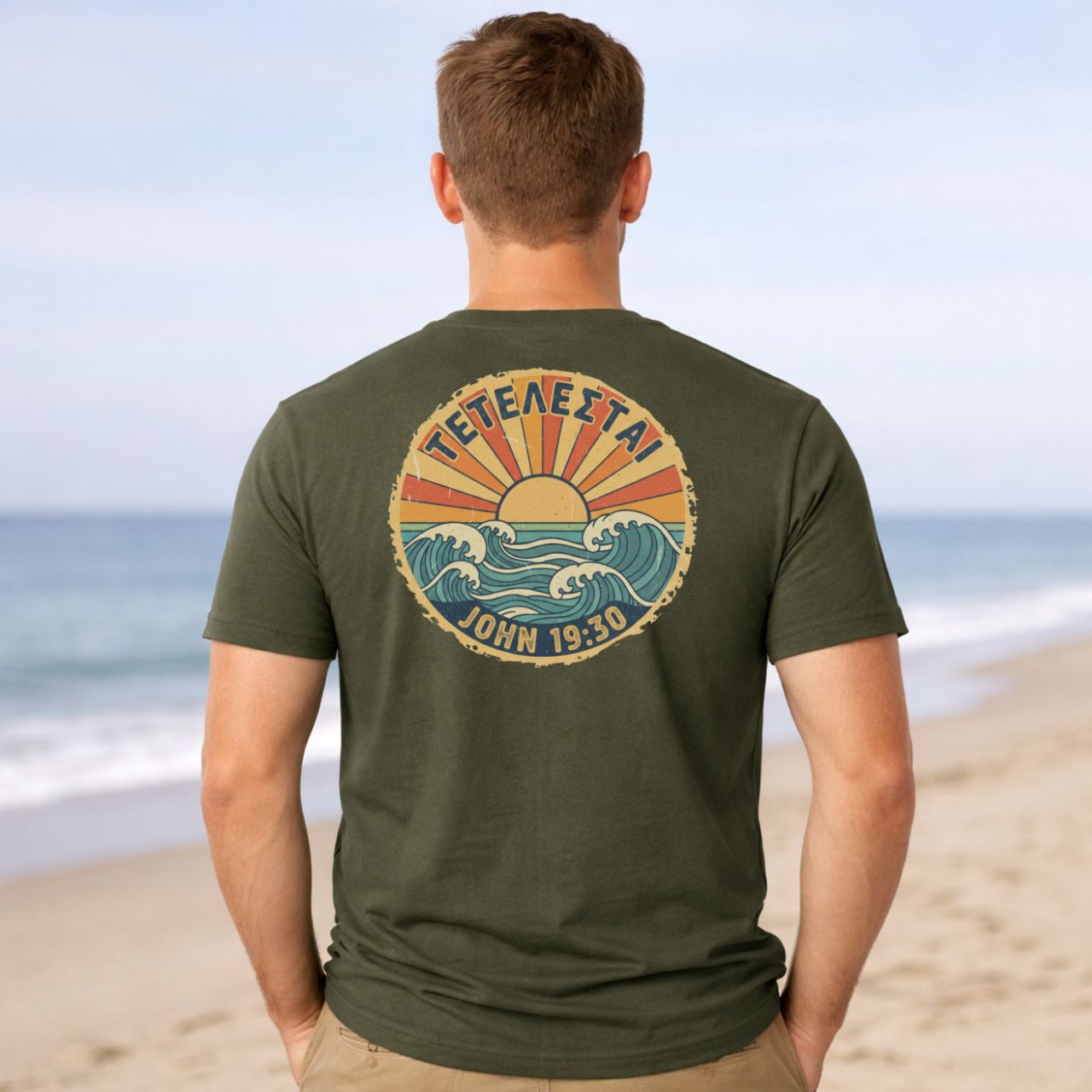 'It Is Finished' Short Sleeve Tee product thumbnail image