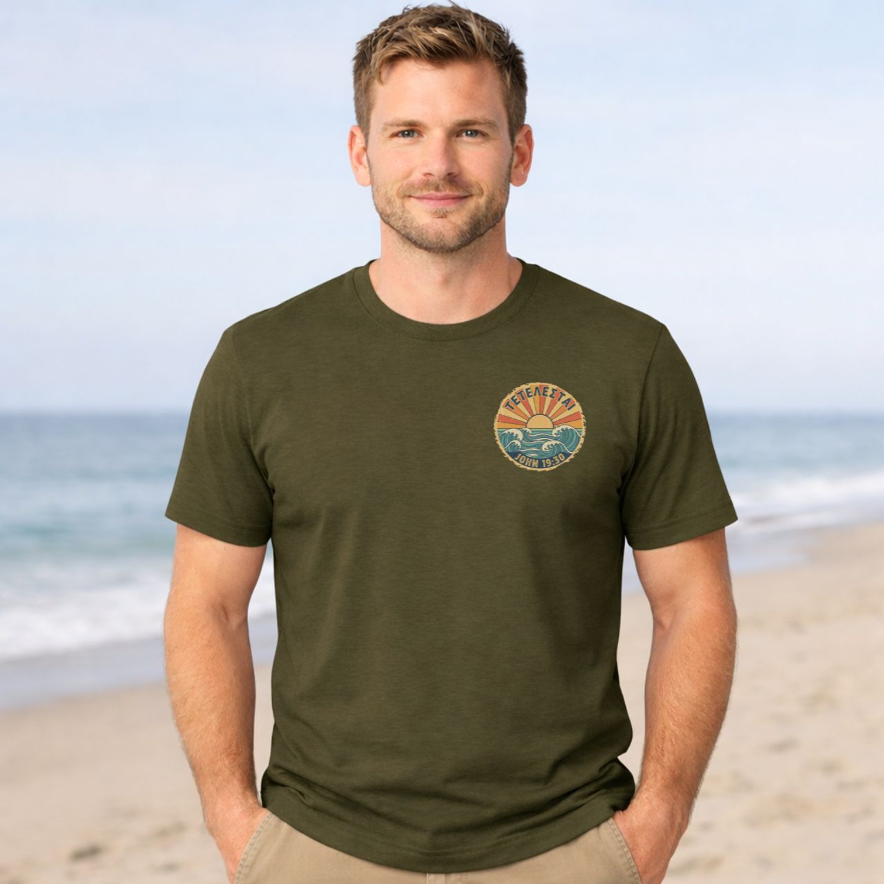 'It Is Finished' Short Sleeve Tee product thumbnail image