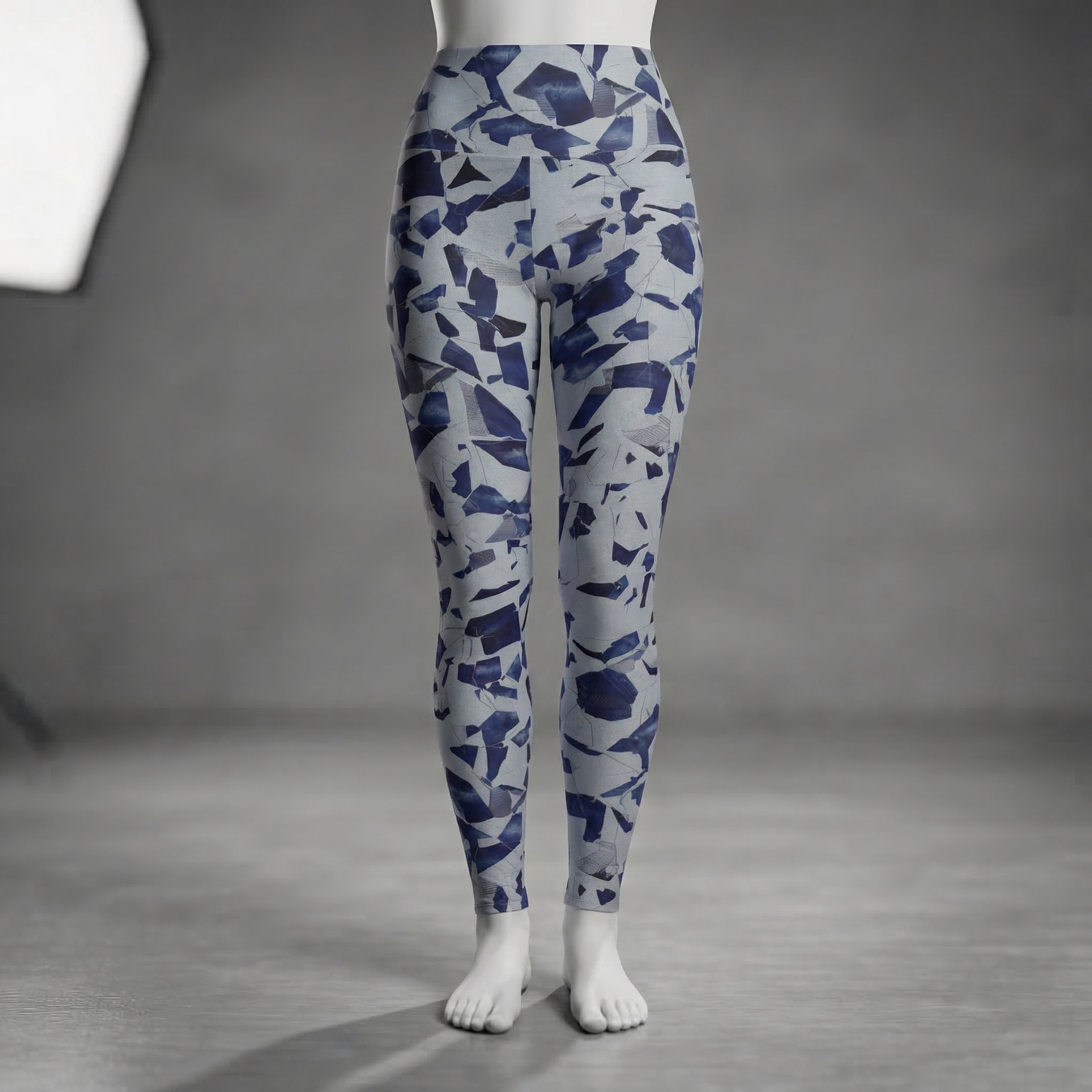 Moon Blue High Waisted Leggings product thumbnail image Moon Blue High Waisted Leggings product thumbnail image