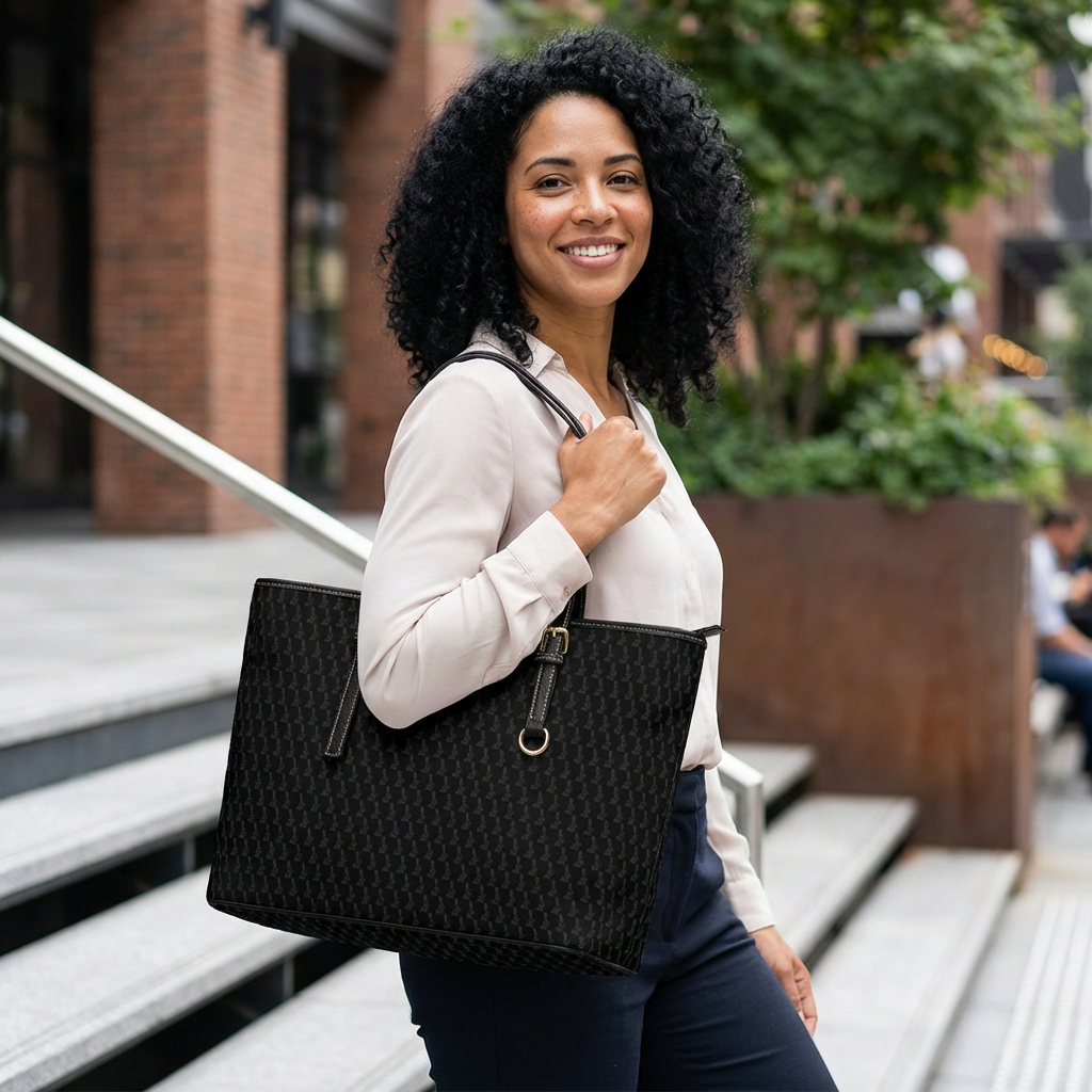Monogram Black Shoulder Bag  product thumbnail image