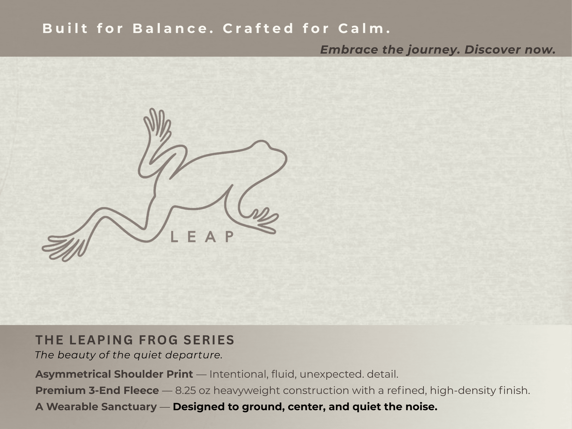 Minimalist Frog Sweatshirt, Quiet Luxury Crewneck, Heavyweight Fleece, Oversized Streetwear, Somatic Healing, Mindful Clothing, Meditation Gift, Aesthetic Apparel product thumbnail image Minimalist Frog Sweatshirt, Quiet Luxury Crewneck, Heavyweight Fleece, Oversized Streetwear, Somatic Healing, Mindful Clothing, Meditation Gift, Aesthetic Apparel product thumbnail image