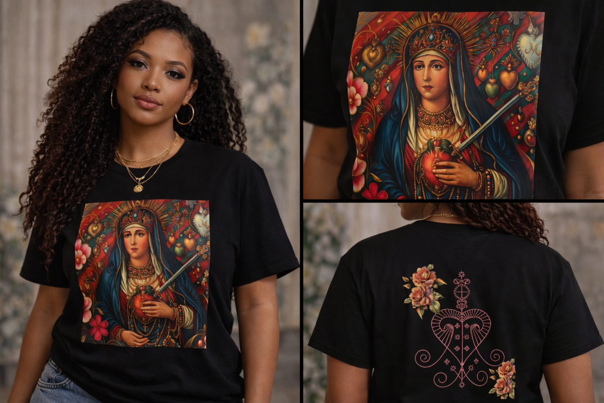 Maîtresse Mambo Erzulie Fréda Dahomey Unisex T-Shirt product thumbnail image