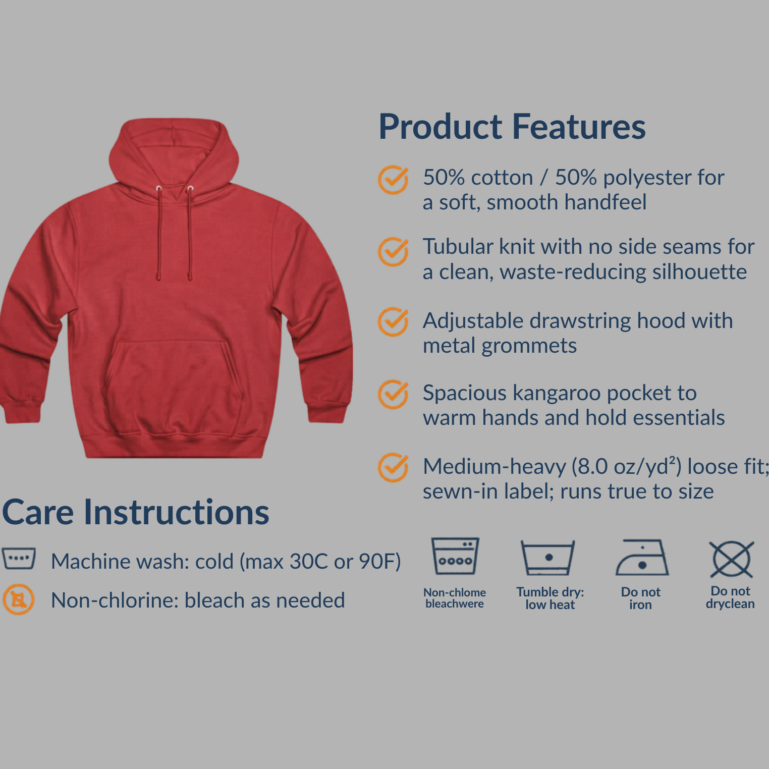 Never Give Up Hoodie FS™ product thumbnail image