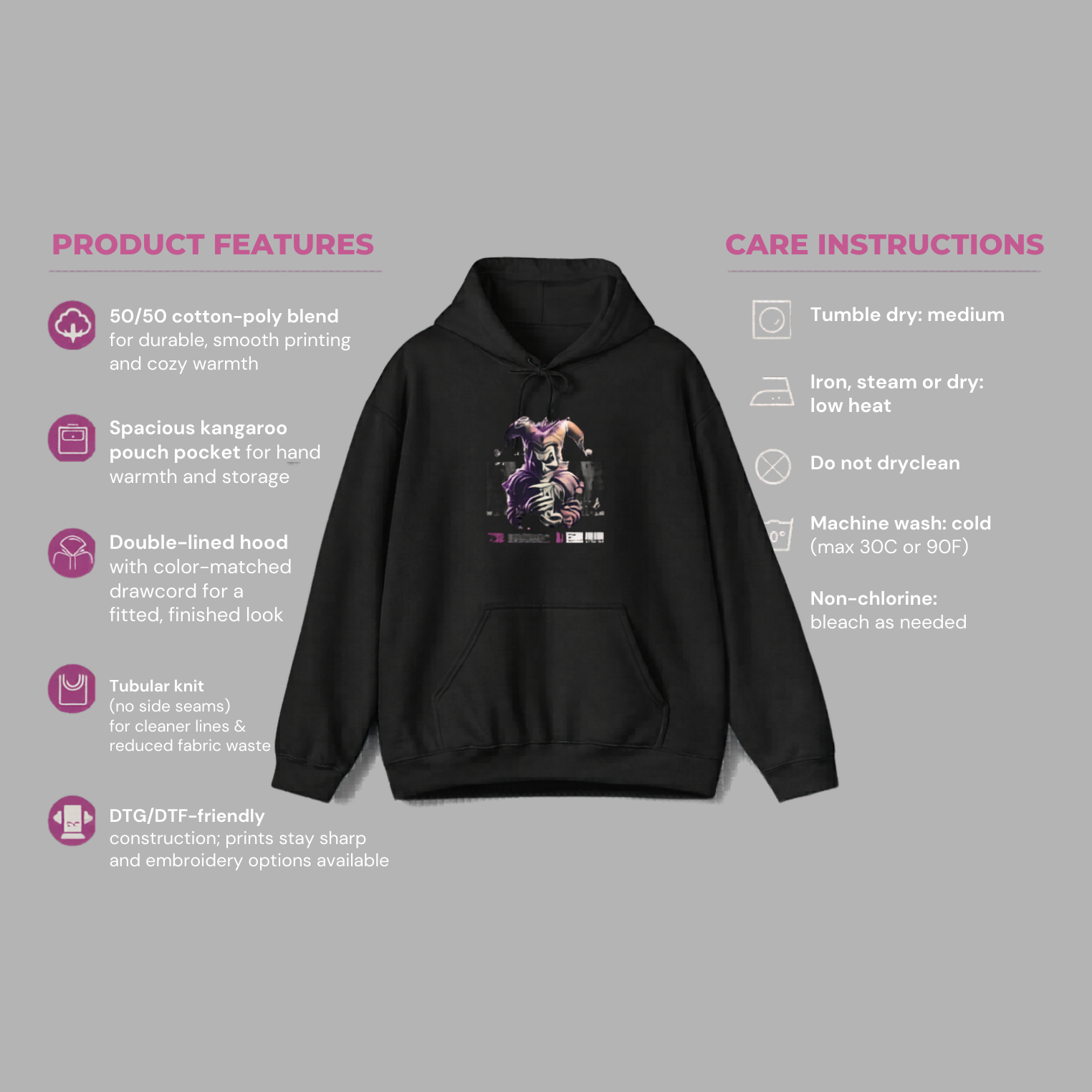  Smile of Madness Hoodie FS™ product thumbnail image