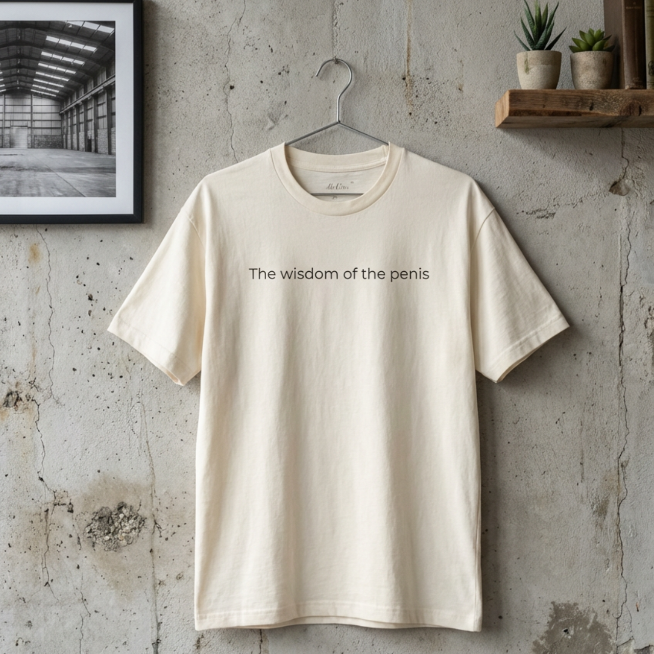 Wisdom Of The Penis Premium Tee I Divine Edit