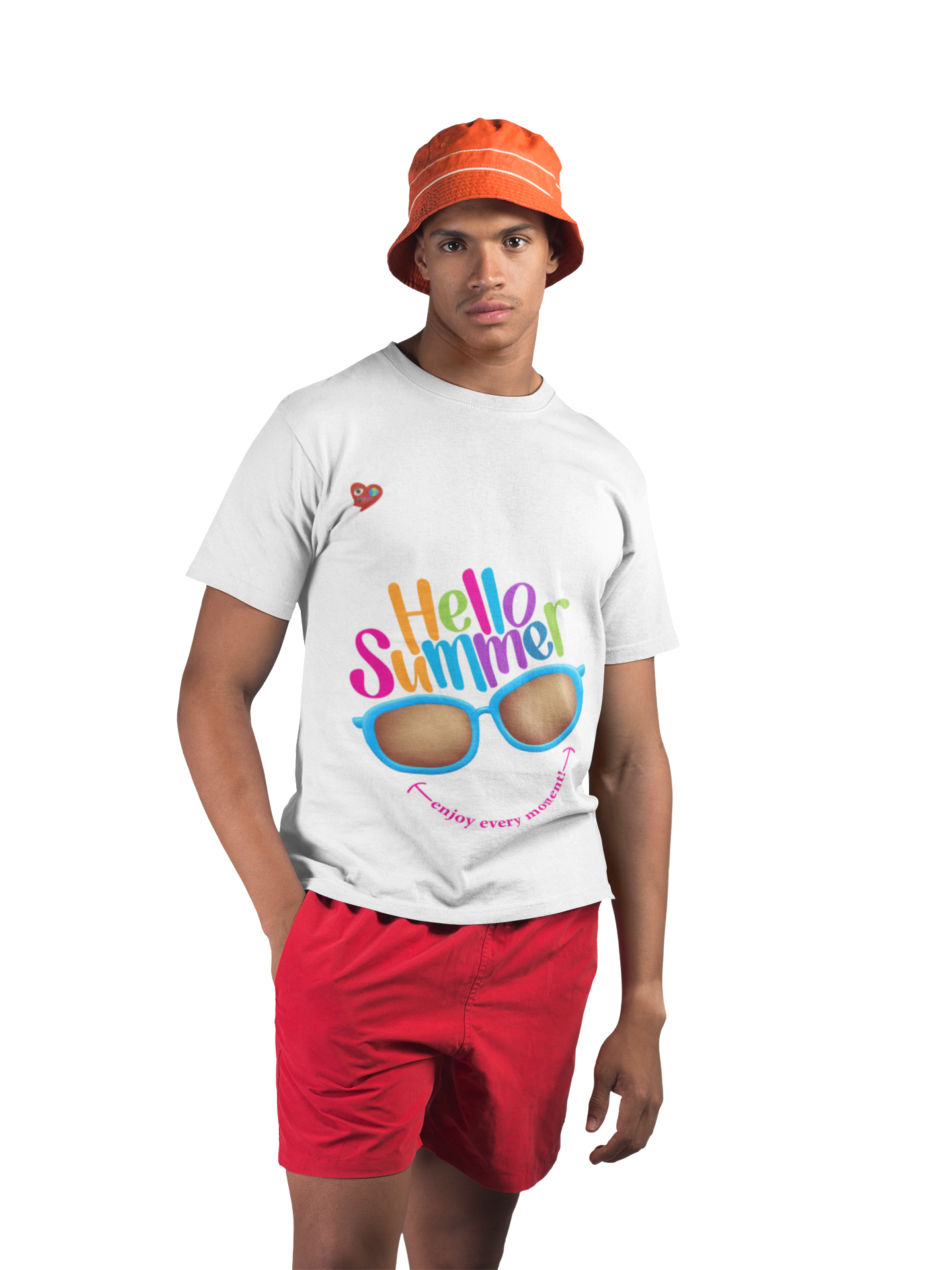 Hello Summer Sunglasses T-Shirt — Colorful 'Hello Summer' Graphic Tee product thumbnail image Hello Summer Sunglasses T-Shirt — Colorful 'Hello Summer' Graphic Tee product thumbnail image
