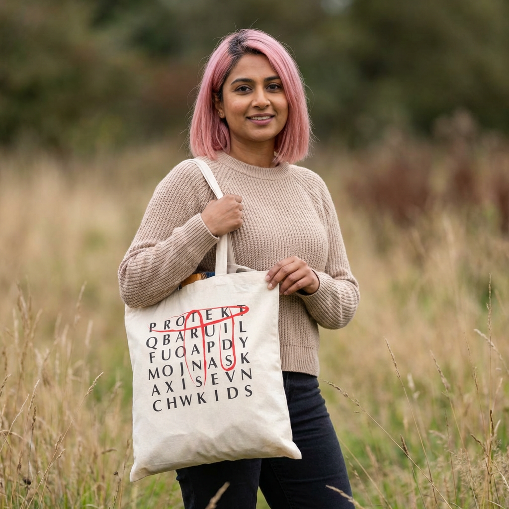 ProteKt Trans Kids Cotton Canvas Tote — Quirky Design product thumbnail image