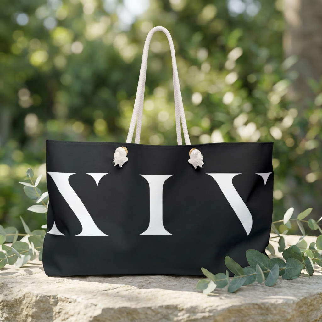 Travel Weekender Bag - Black