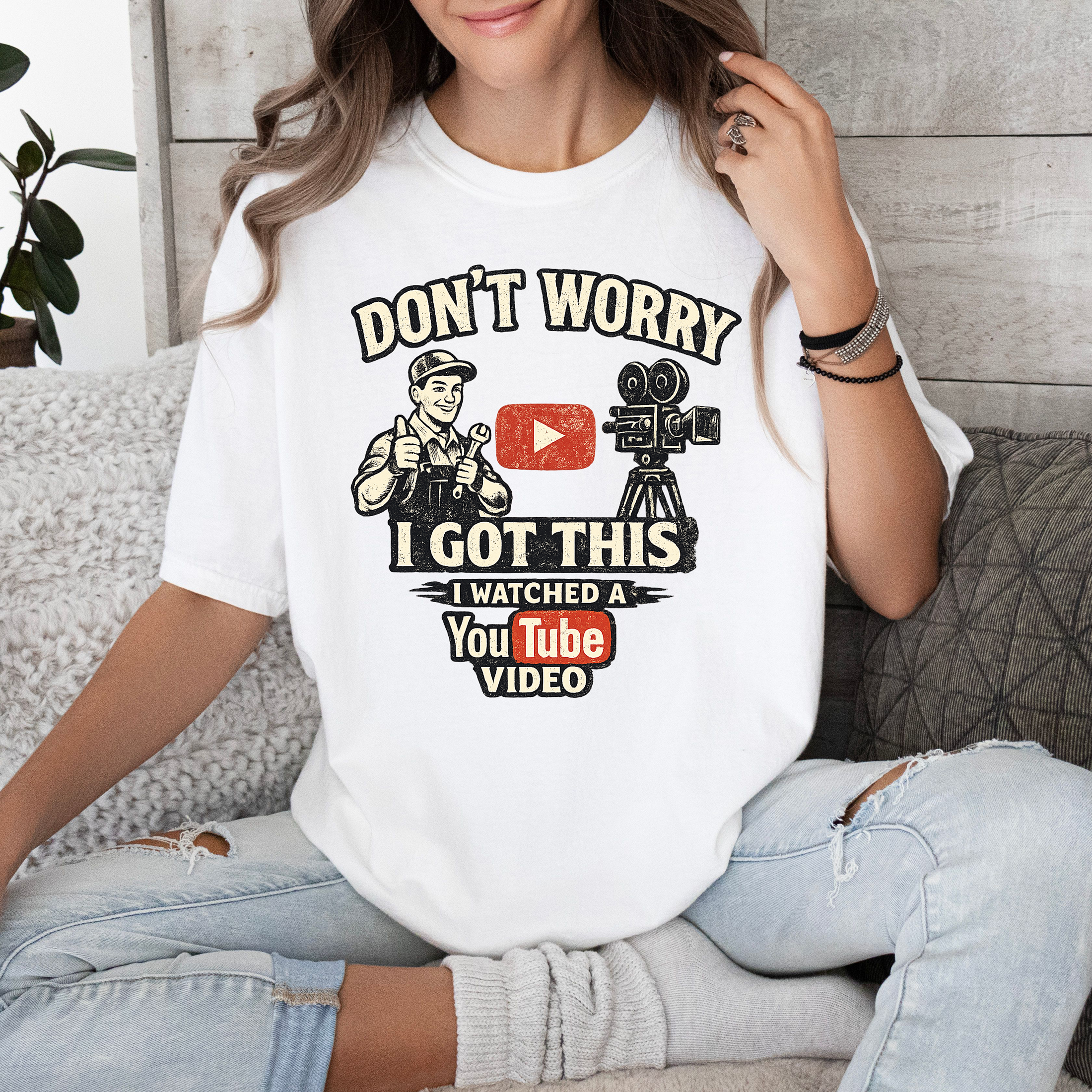 Don't Worry I Got This T-Shirt — Funny YouTube Tutorial Tee for DIYers &amp; Creators product thumbnail image