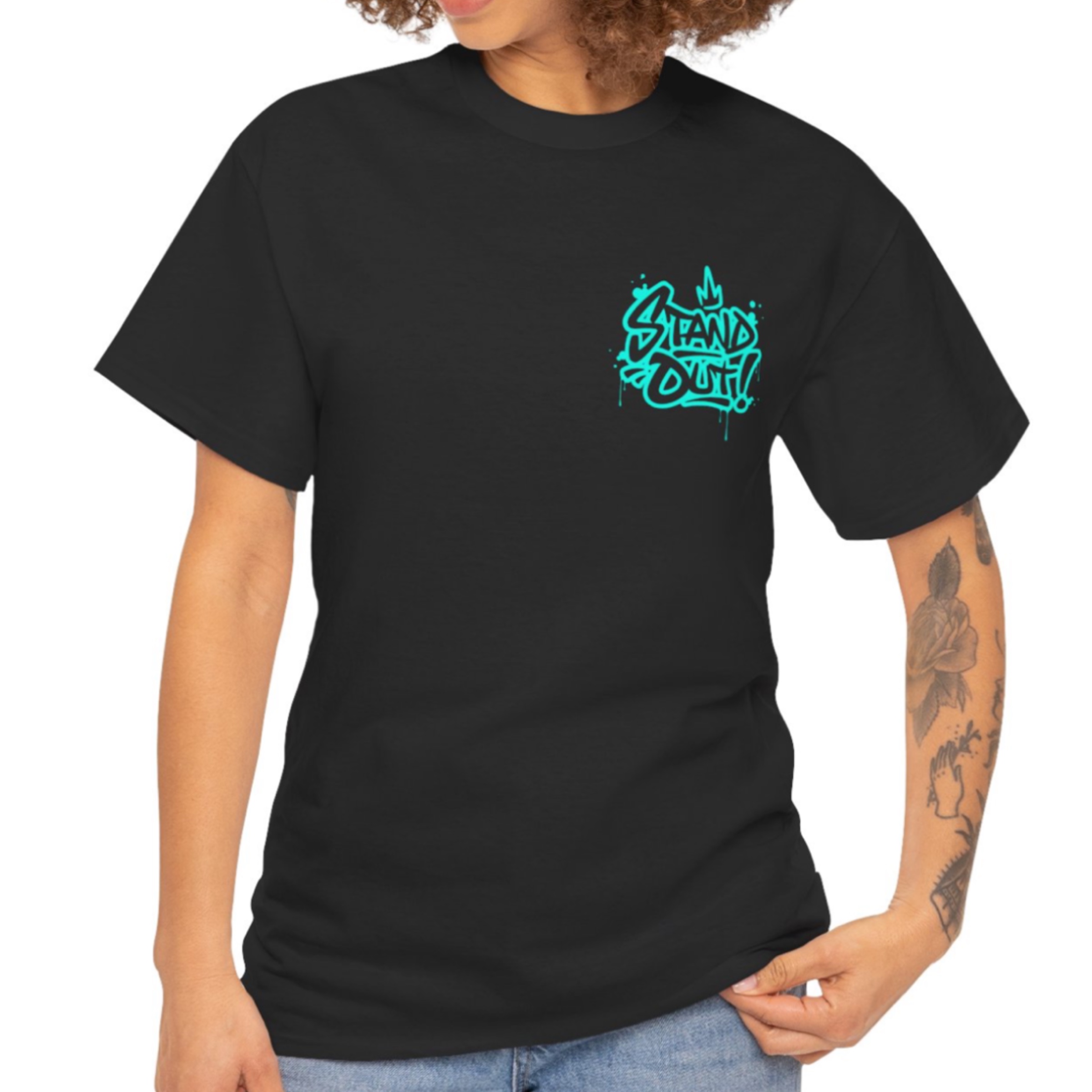 “Stand Out” — Unisex Graphic Tee product thumbnail image “Stand Out” — Unisex Graphic Tee product thumbnail image