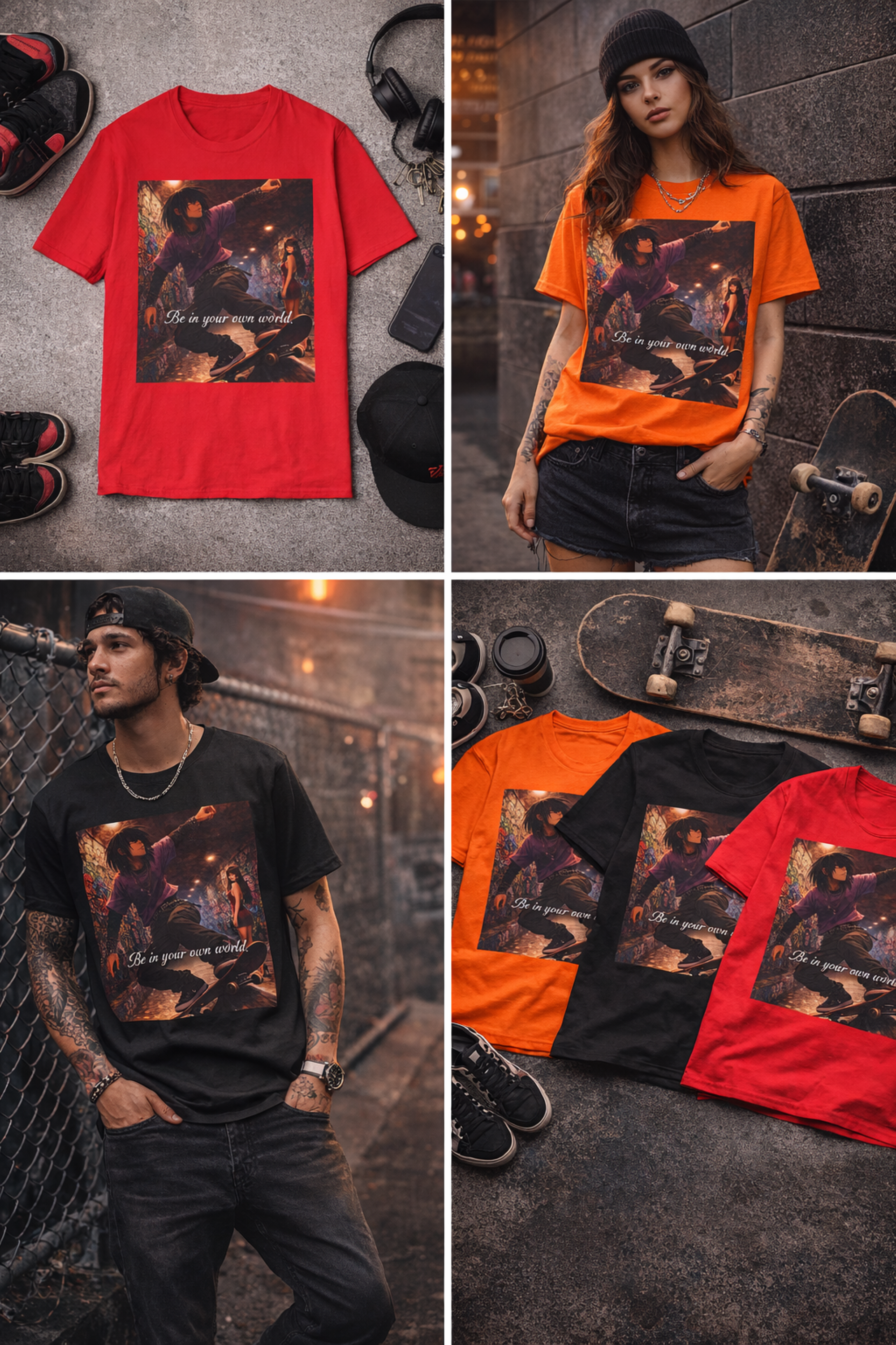 Be In Your Own World T-Shirt product thumbnail image Be In Your Own World T-Shirt product thumbnail image