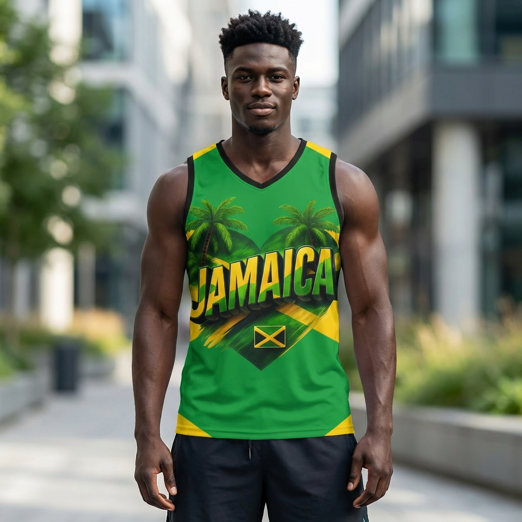 JAMAICA Basketball Jersey product thumbnail image JAMAICA Basketball Jersey product thumbnail image