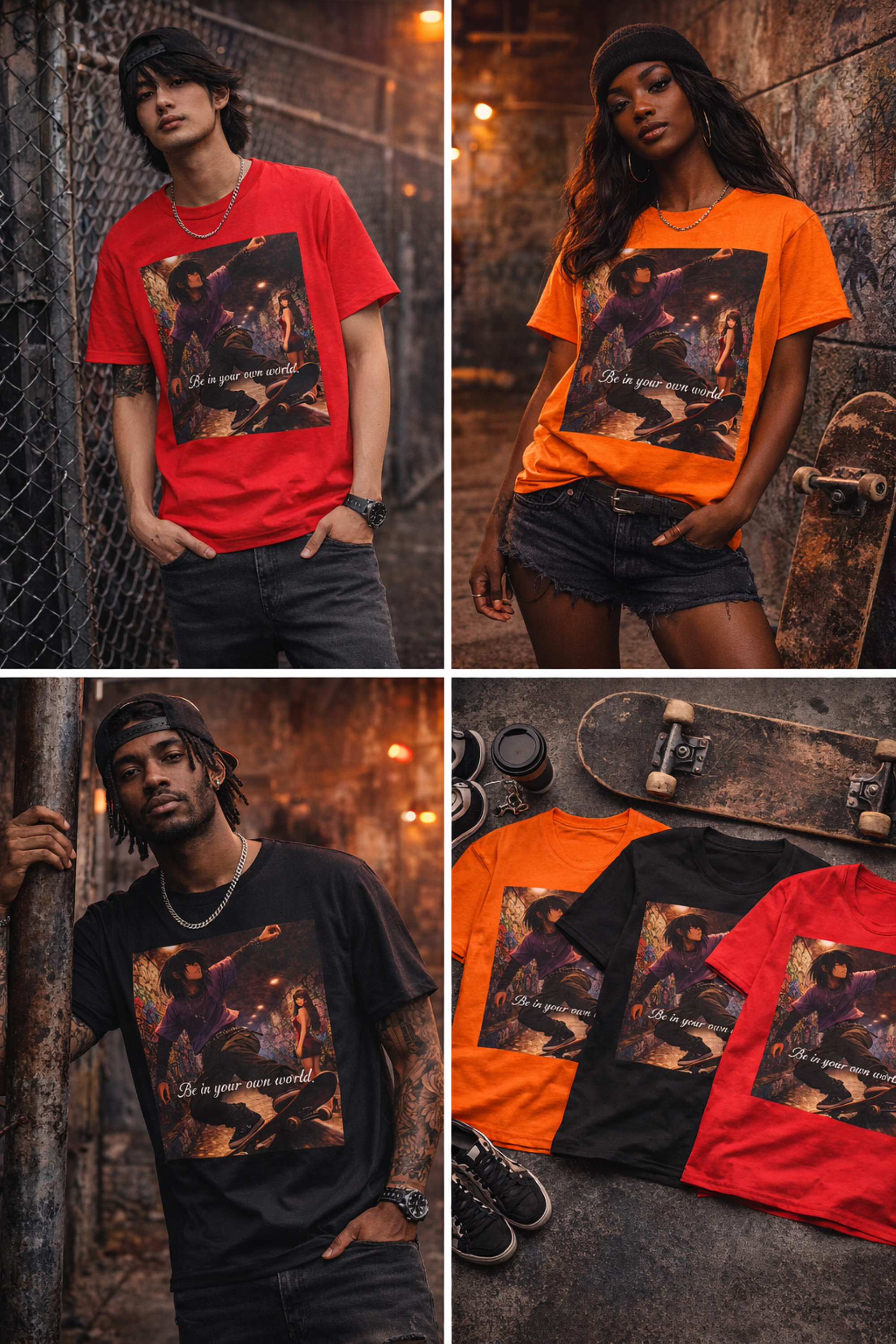 Be In Your Own World T-Shirt product thumbnail image Be In Your Own World T-Shirt product thumbnail image