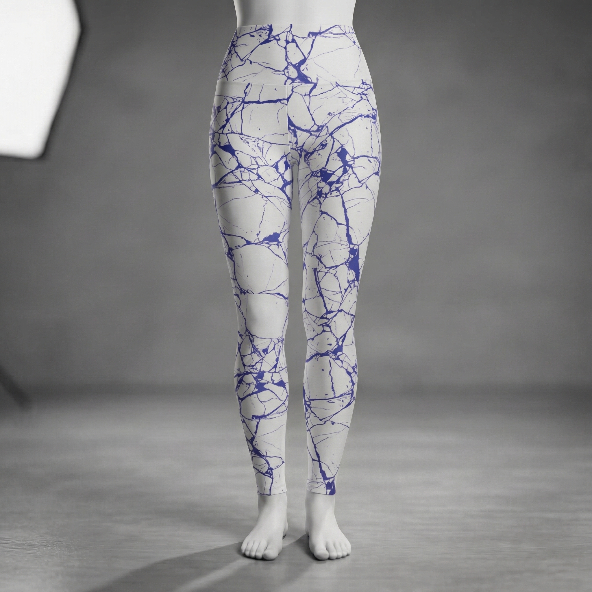 Mercury High Waisted Leggings : Blue product thumbnail image