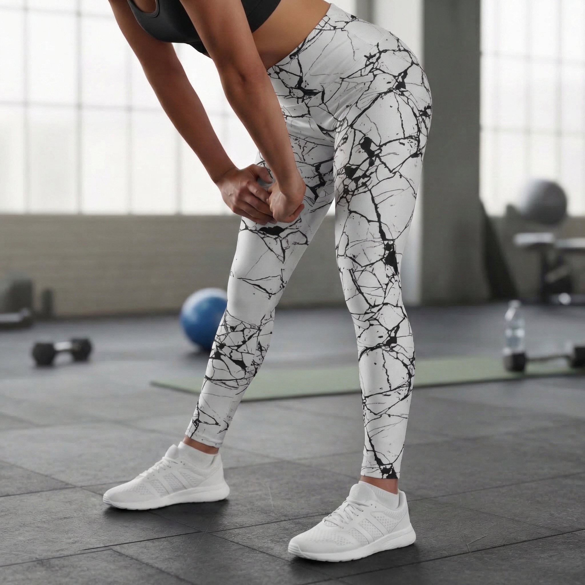Mercury High Waisted Leggings : Black product thumbnail image