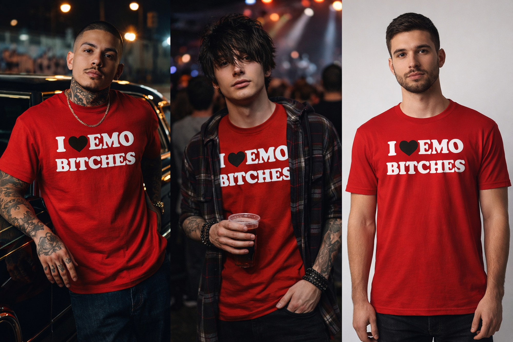 I LOVE EMO TEE product thumbnail image