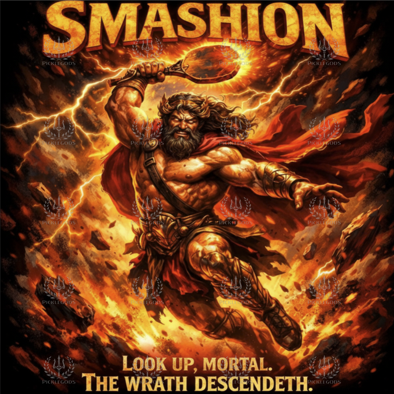 Smashion, God of the Overhead:  "My wrath descendeth!" product thumbnail image