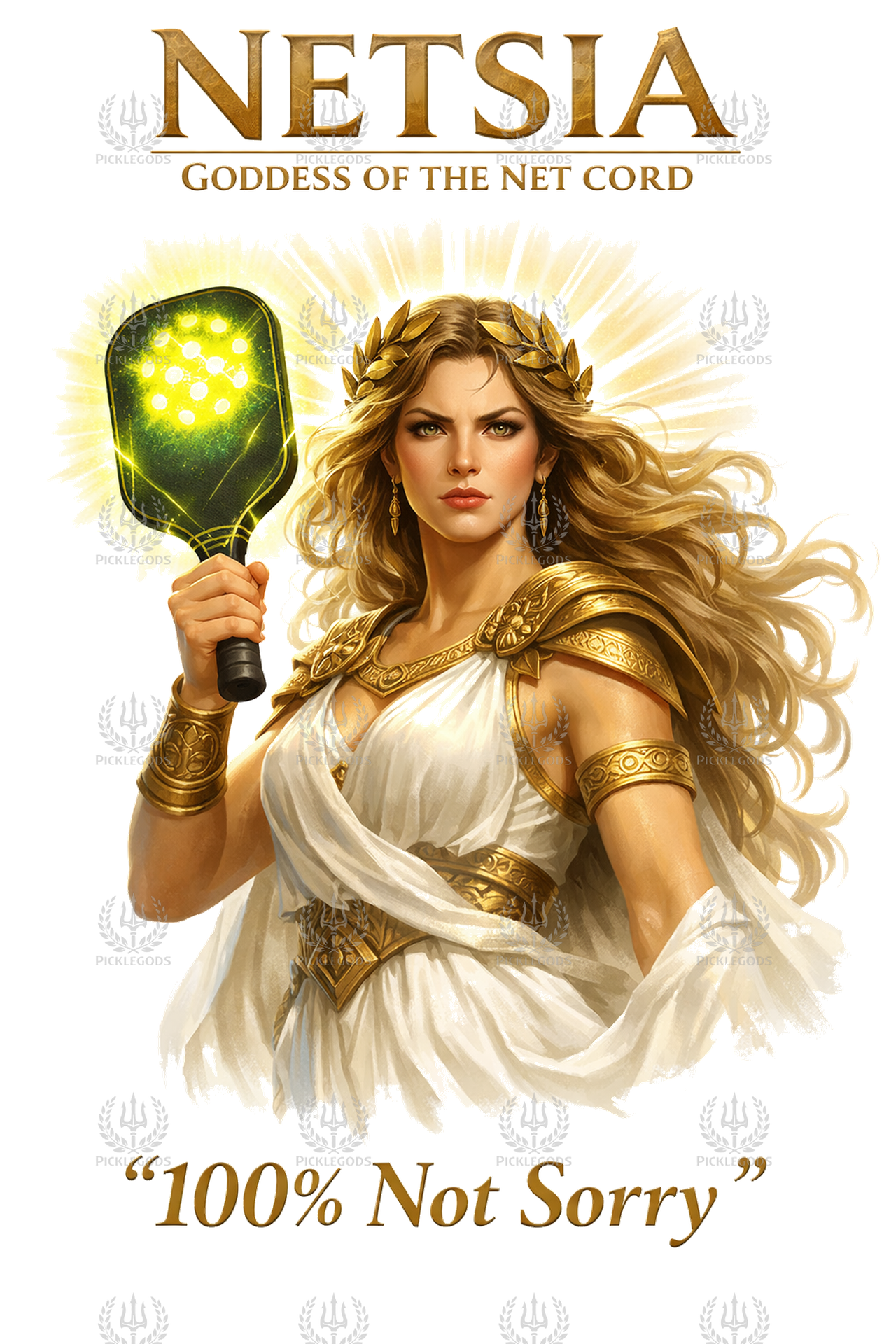 Netsia, God of the Netcord:  "100% Not Sorry" product thumbnail image