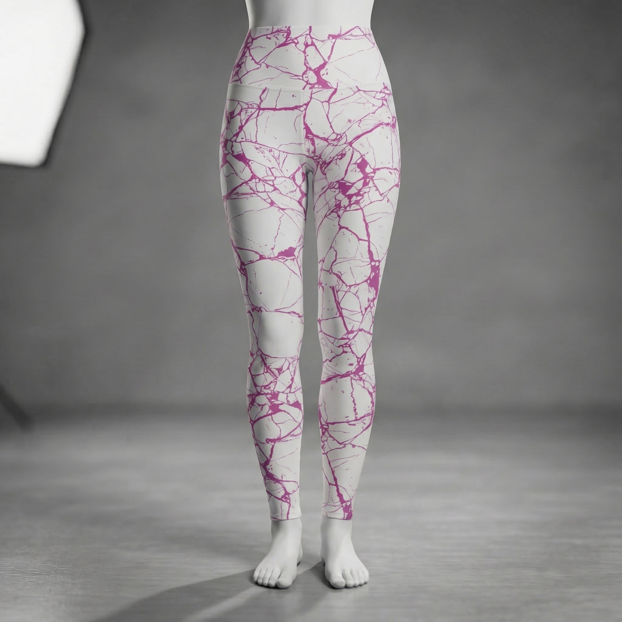 Mercury High Waisted Leggings : Pink
