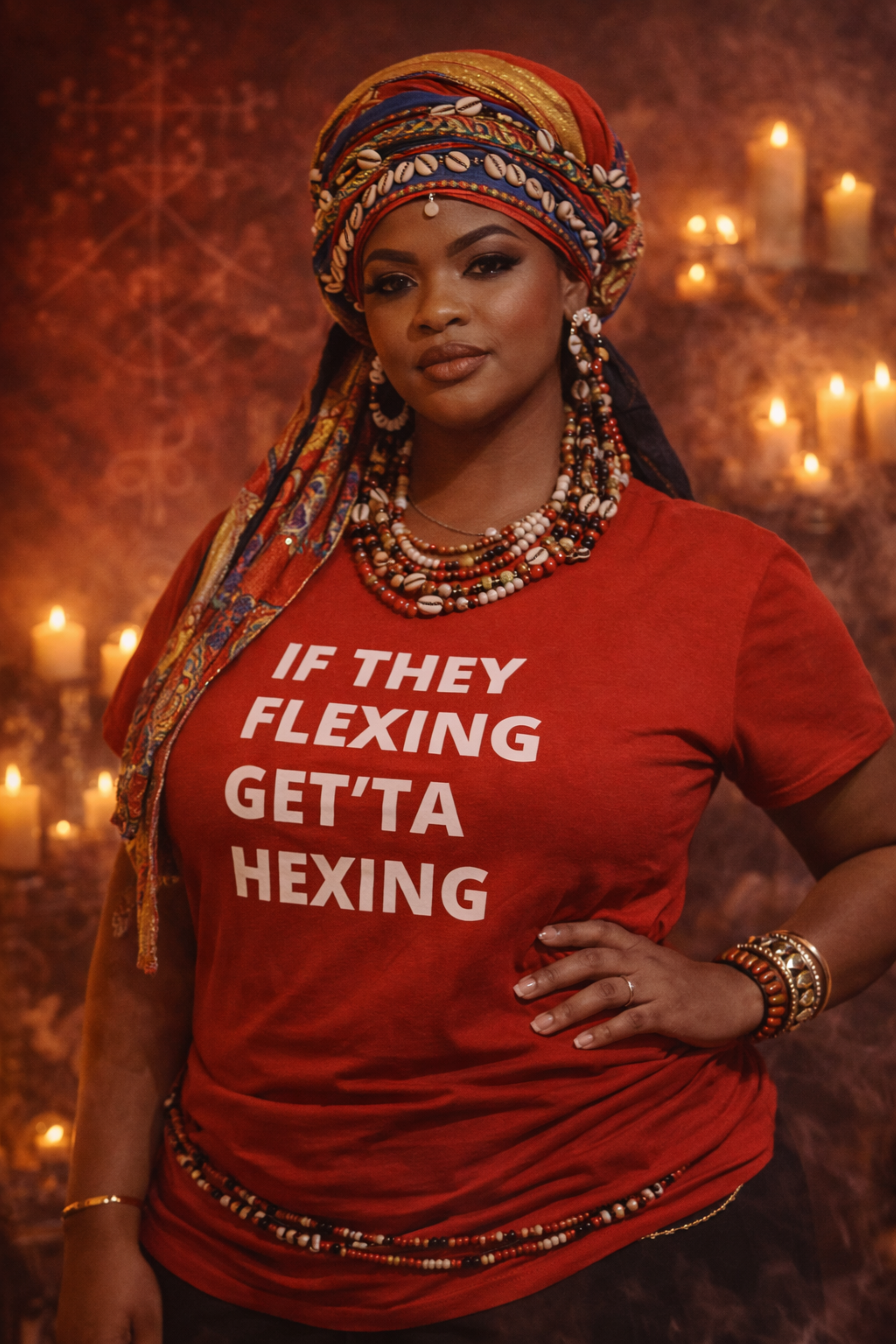 If They Flexing Get'ta Hexing, Casual T-Shirt product thumbnail image