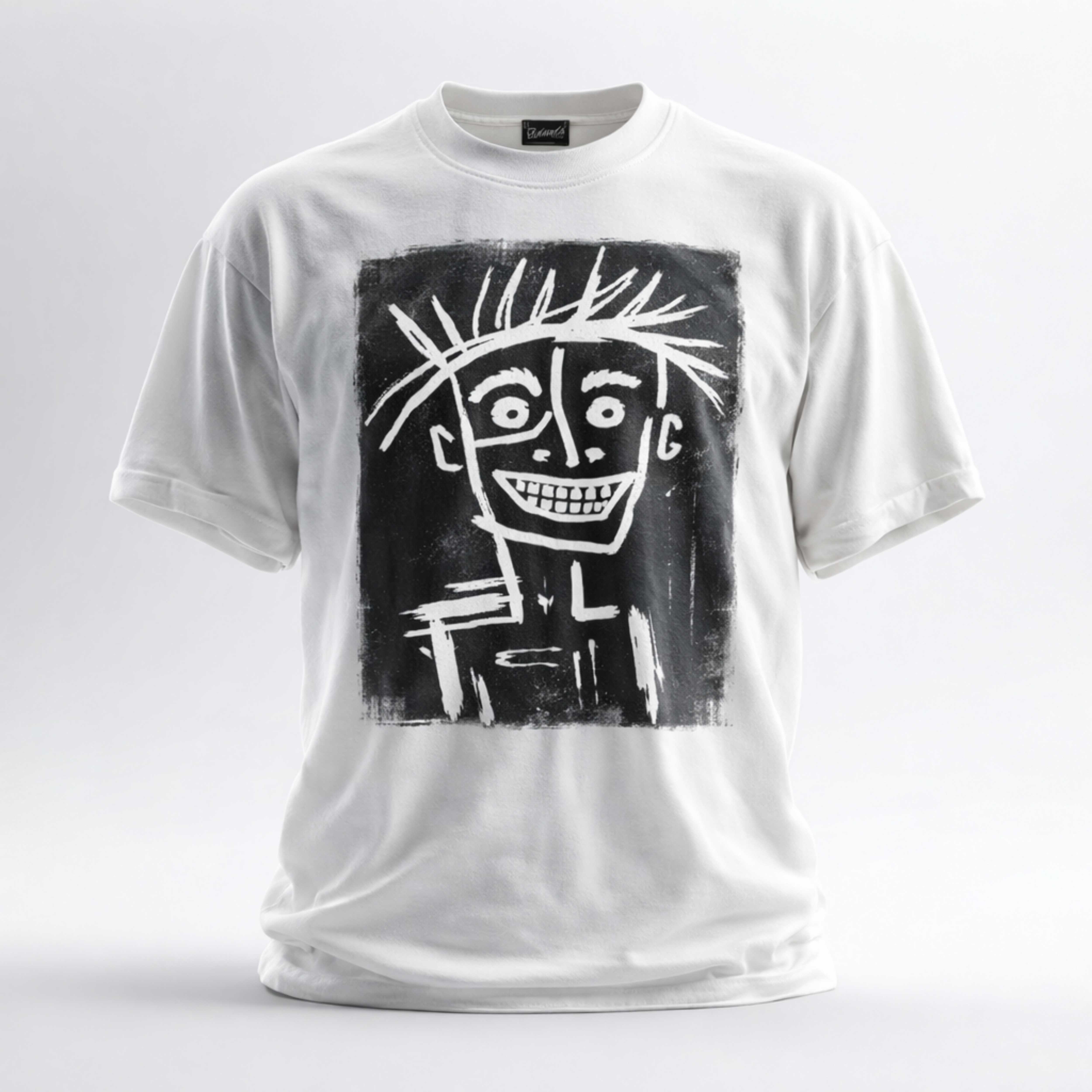 Abstract Chalk Portrait T-Shirt product thumbnail image