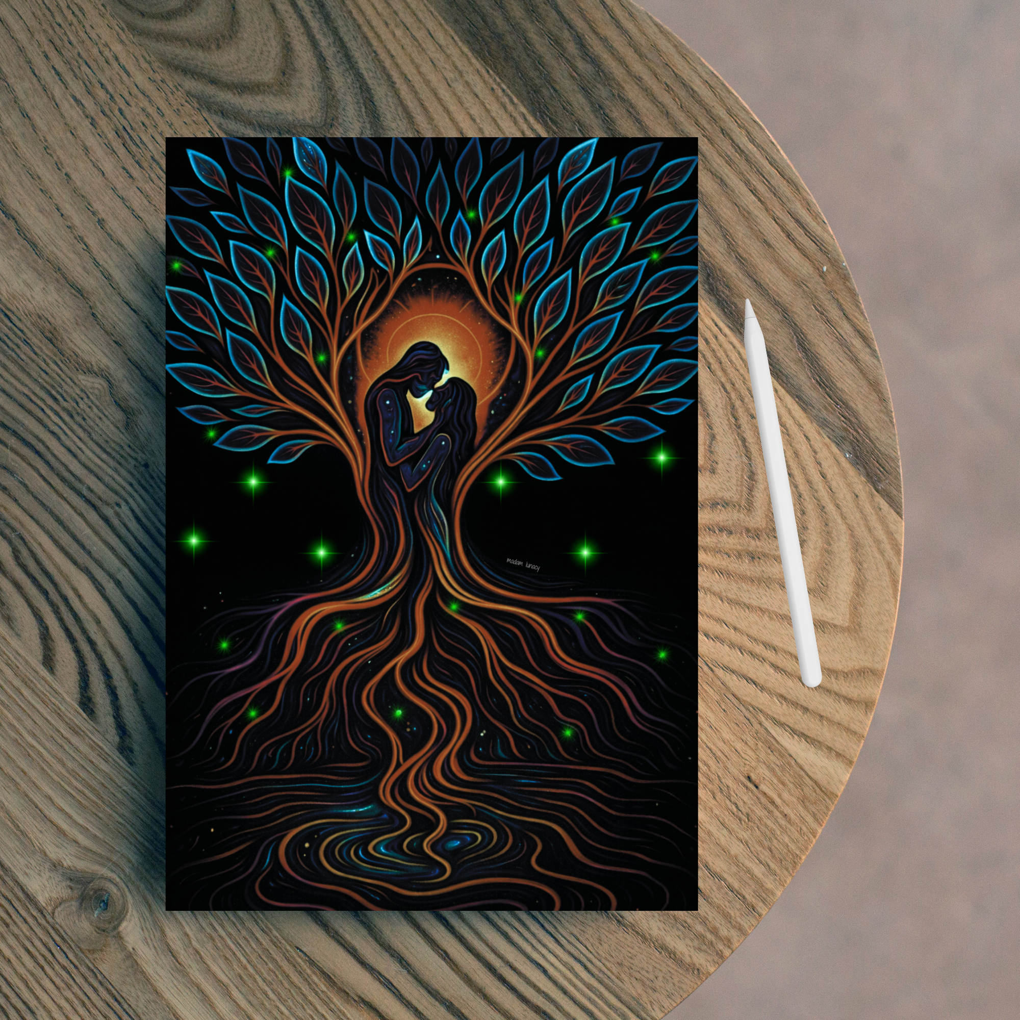 If You're A Tree. I'm A Tree. Art by Madam Lunacy - ART PRINT │Dreamscape Art Portal  product thumbnail image