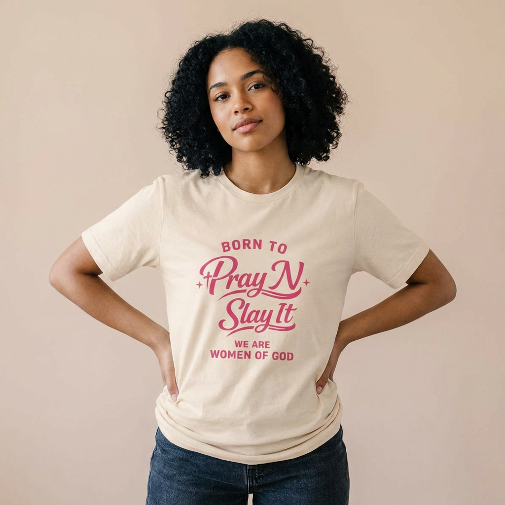 Pray N Slay It-Unisex Jersey Short Sleeve Tee