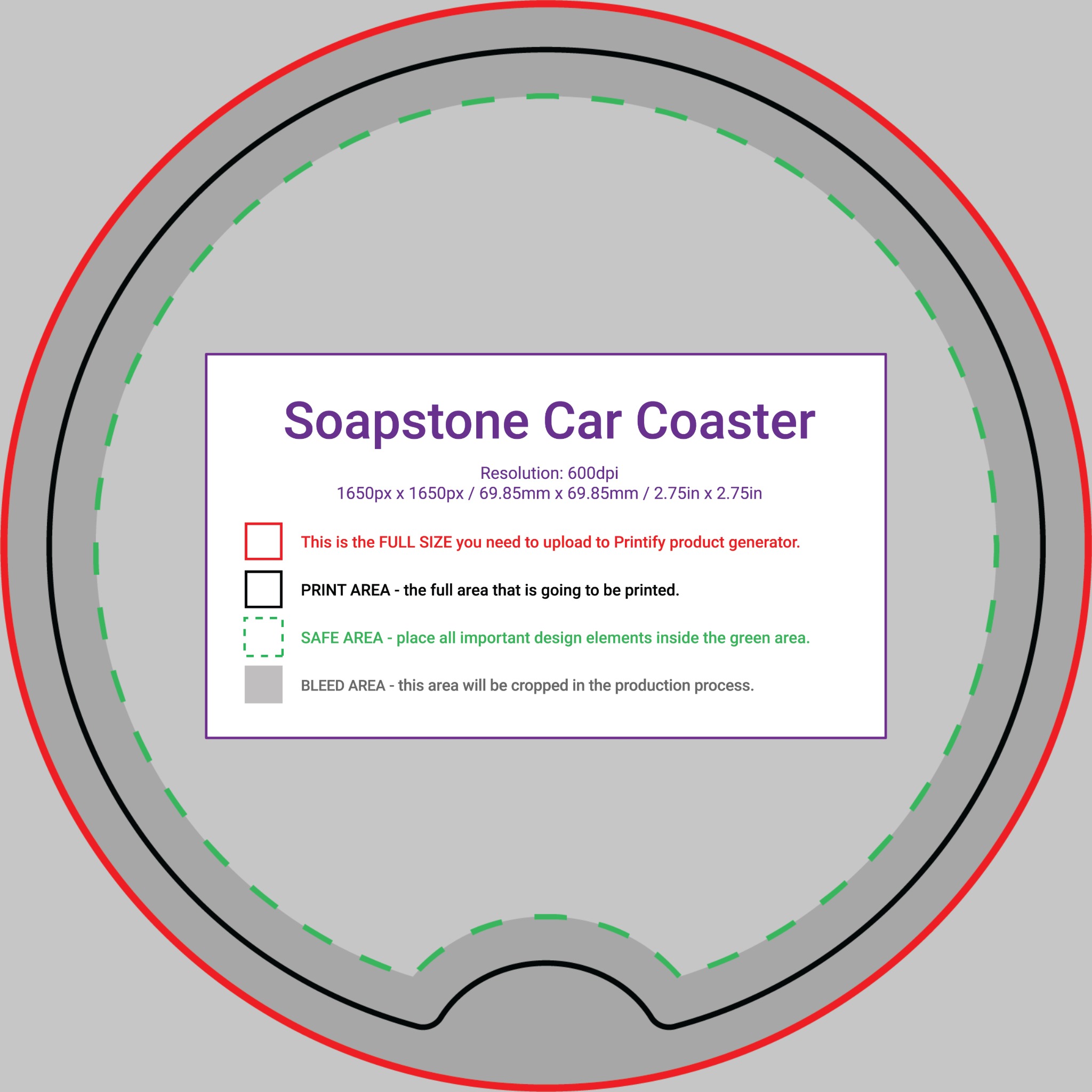 Soapstone Custom Car Coaster product thumbnail image