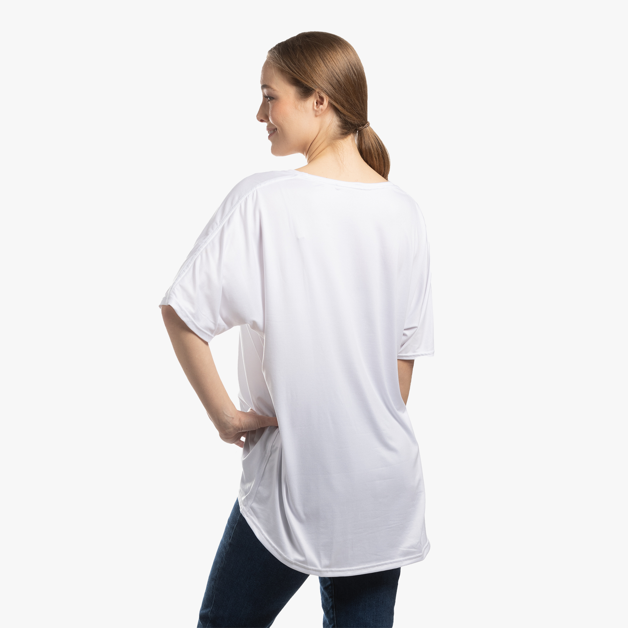 Desert Blooms Dolman Top — Vibrant Wildflower Boho Tee product thumbnail image