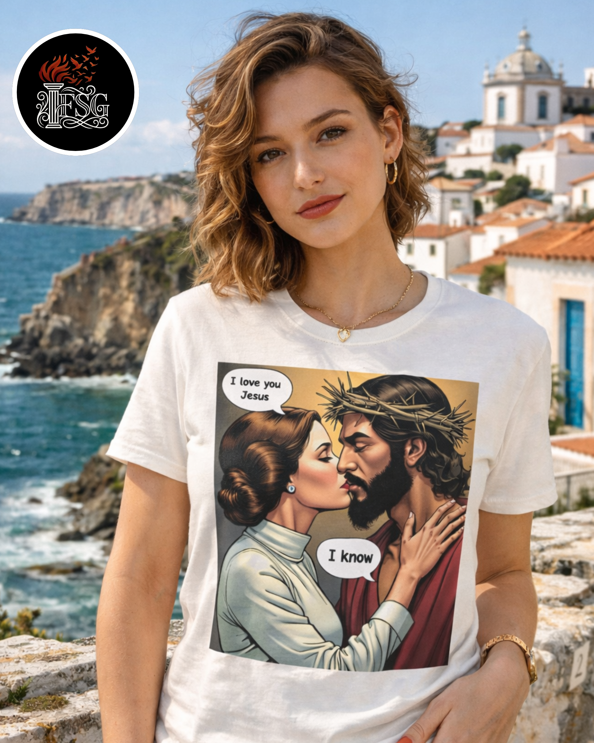 The "Divine Intimacy" Graphic Tee // Free Speech Guild Edition product thumbnail image The "Divine Intimacy" Graphic Tee // Free Speech Guild Edition product thumbnail image