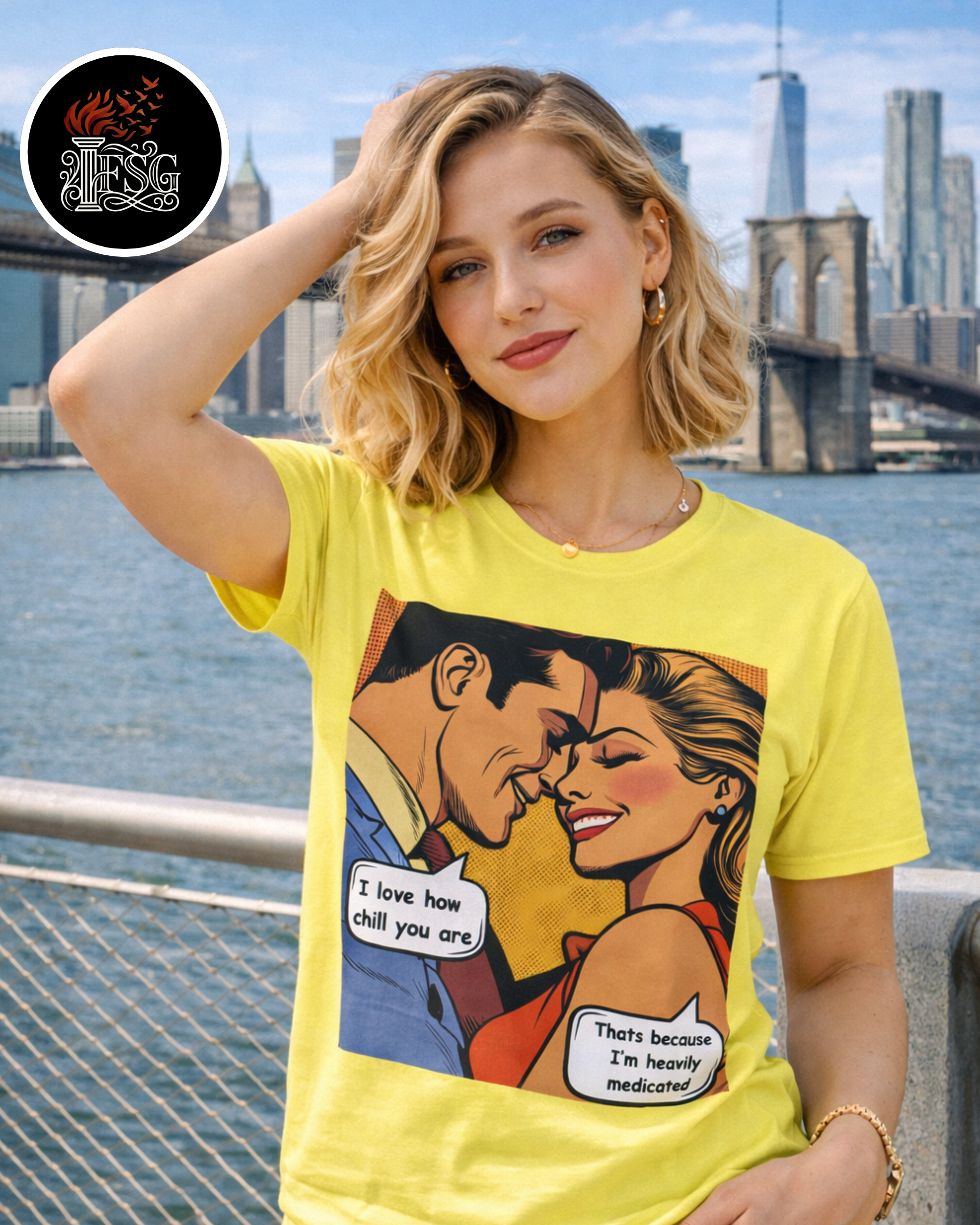 The "Heavily Medicated" Graphic Tee // Free Speech Guild Edition