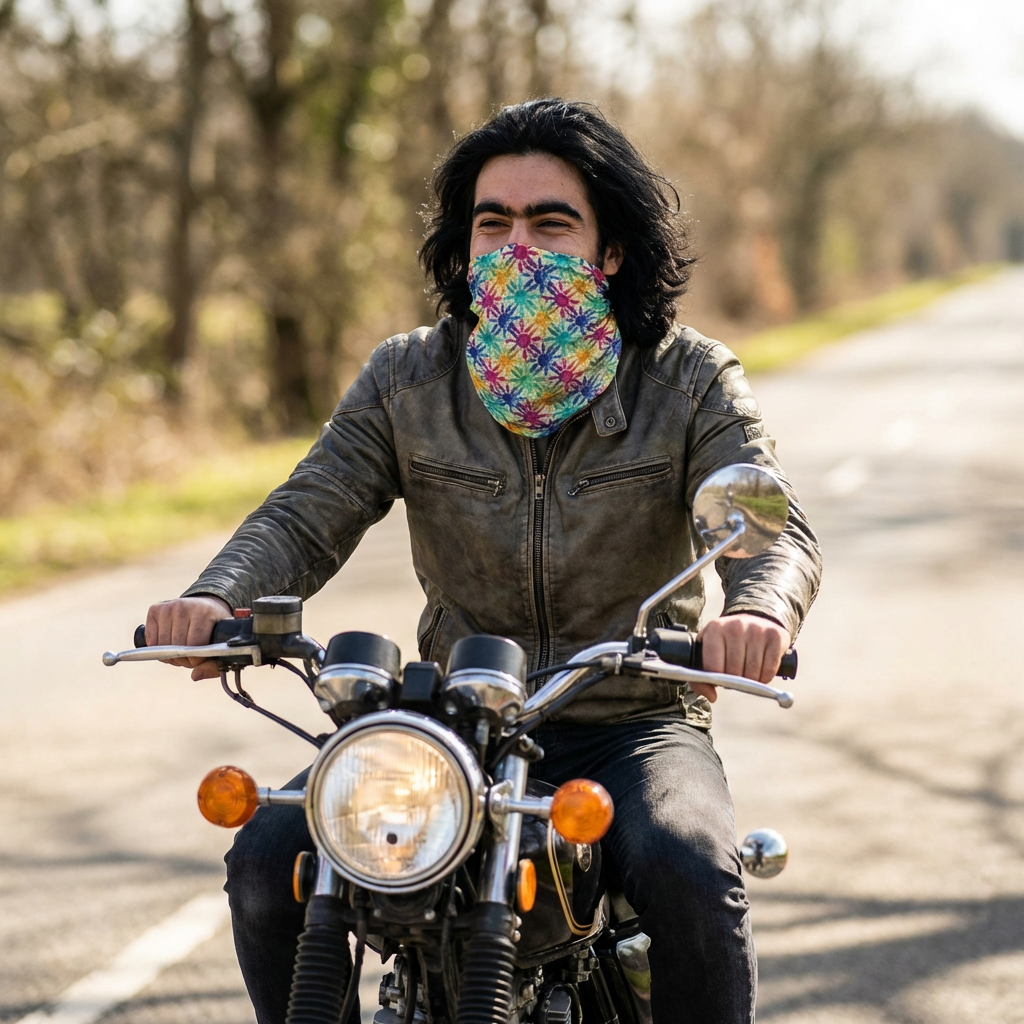 Starburst- Lightweight Face Covering