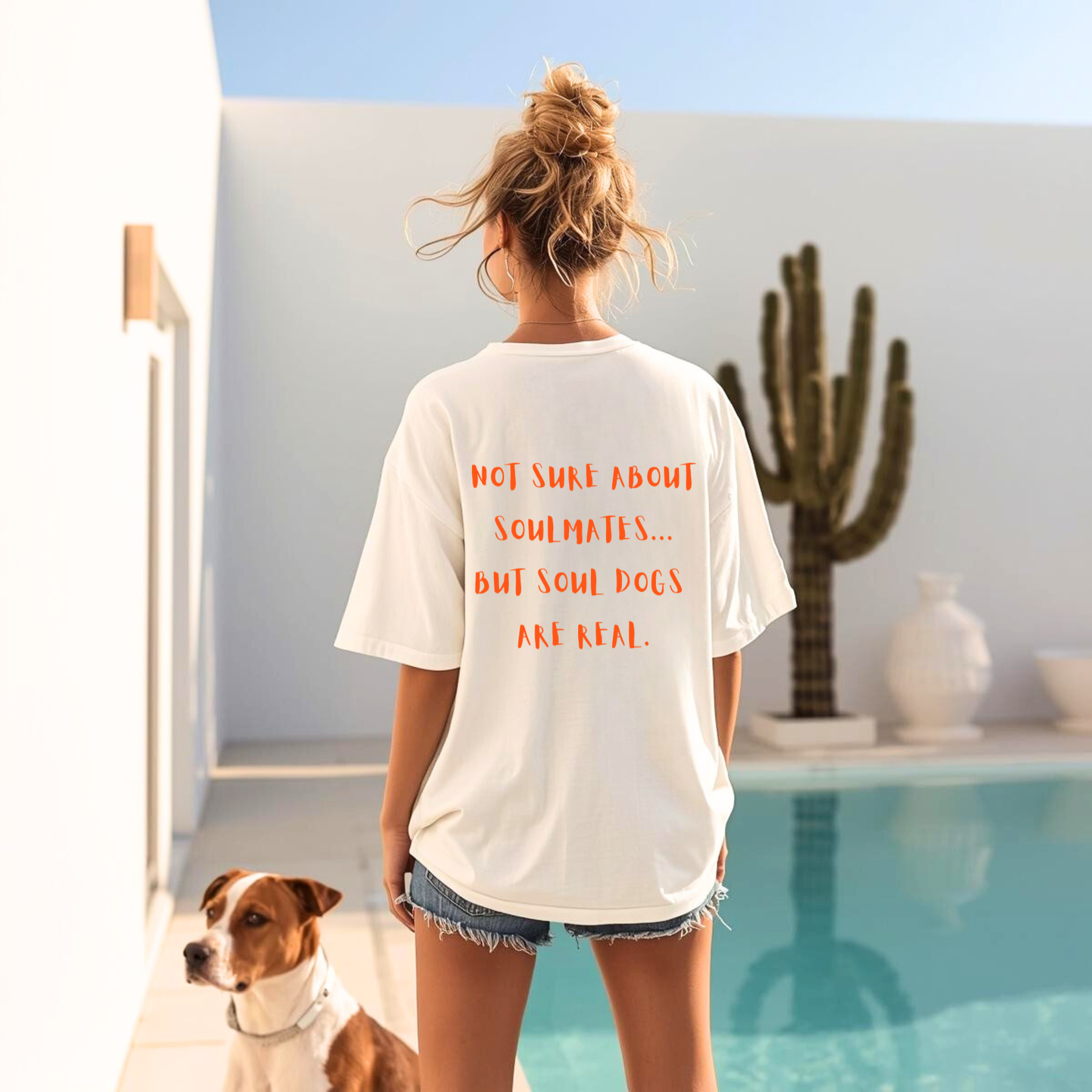 "Soul Dogs Are Real" Box Tee , Heart Graphic, Love at first Sniff text Unisex product thumbnail image "Soul Dogs Are Real" Box Tee , Heart Graphic, Love at first Sniff text Unisex product thumbnail image