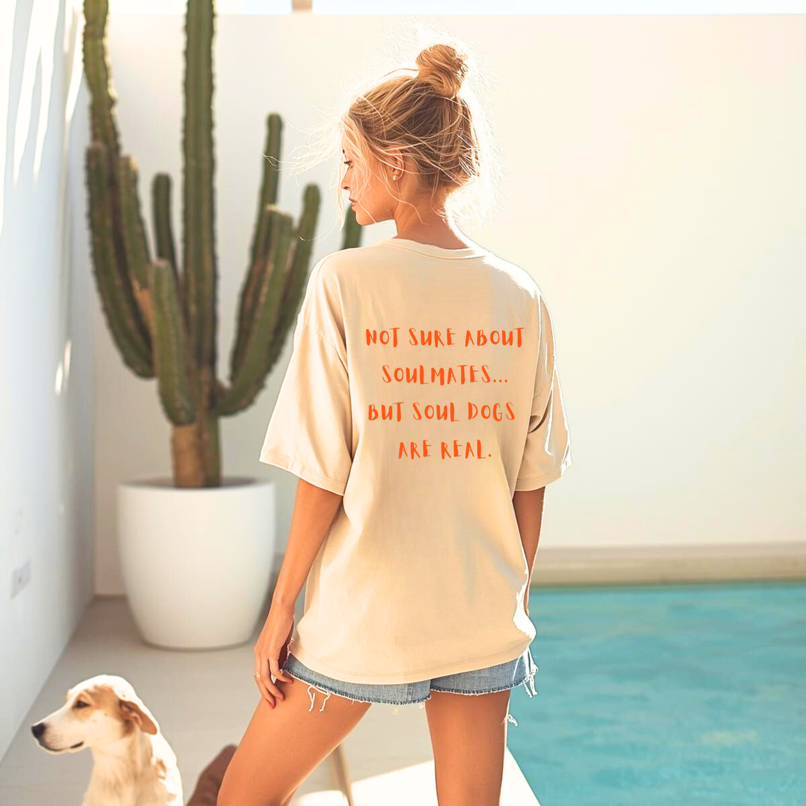 "Soul Dogs Are Real" Box Tee , Heart Graphic, Love at first Sniff text Unisex product thumbnail image "Soul Dogs Are Real" Box Tee , Heart Graphic, Love at first Sniff text Unisex product thumbnail image