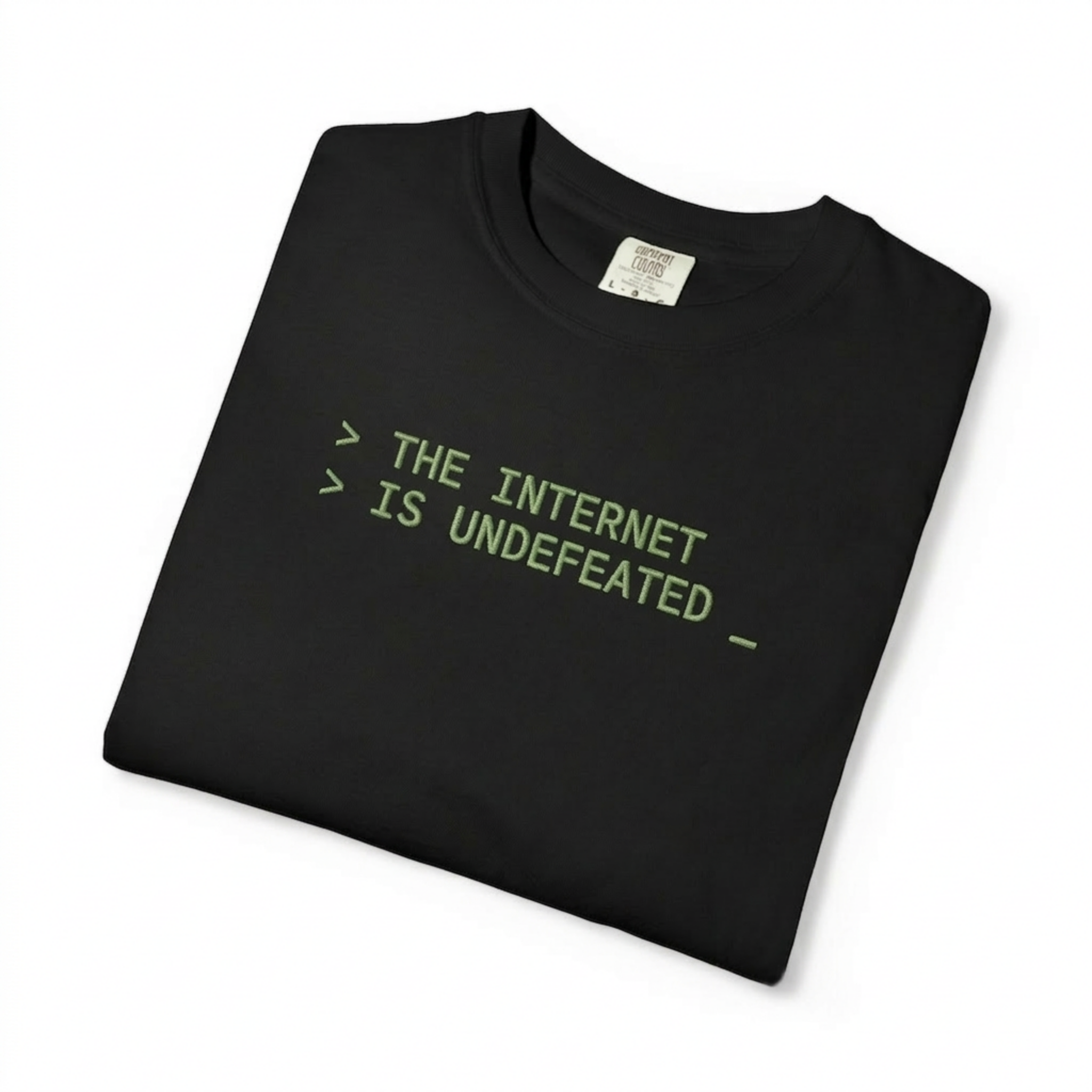 The Internet Is Undefeated - Retro Terminal Tee