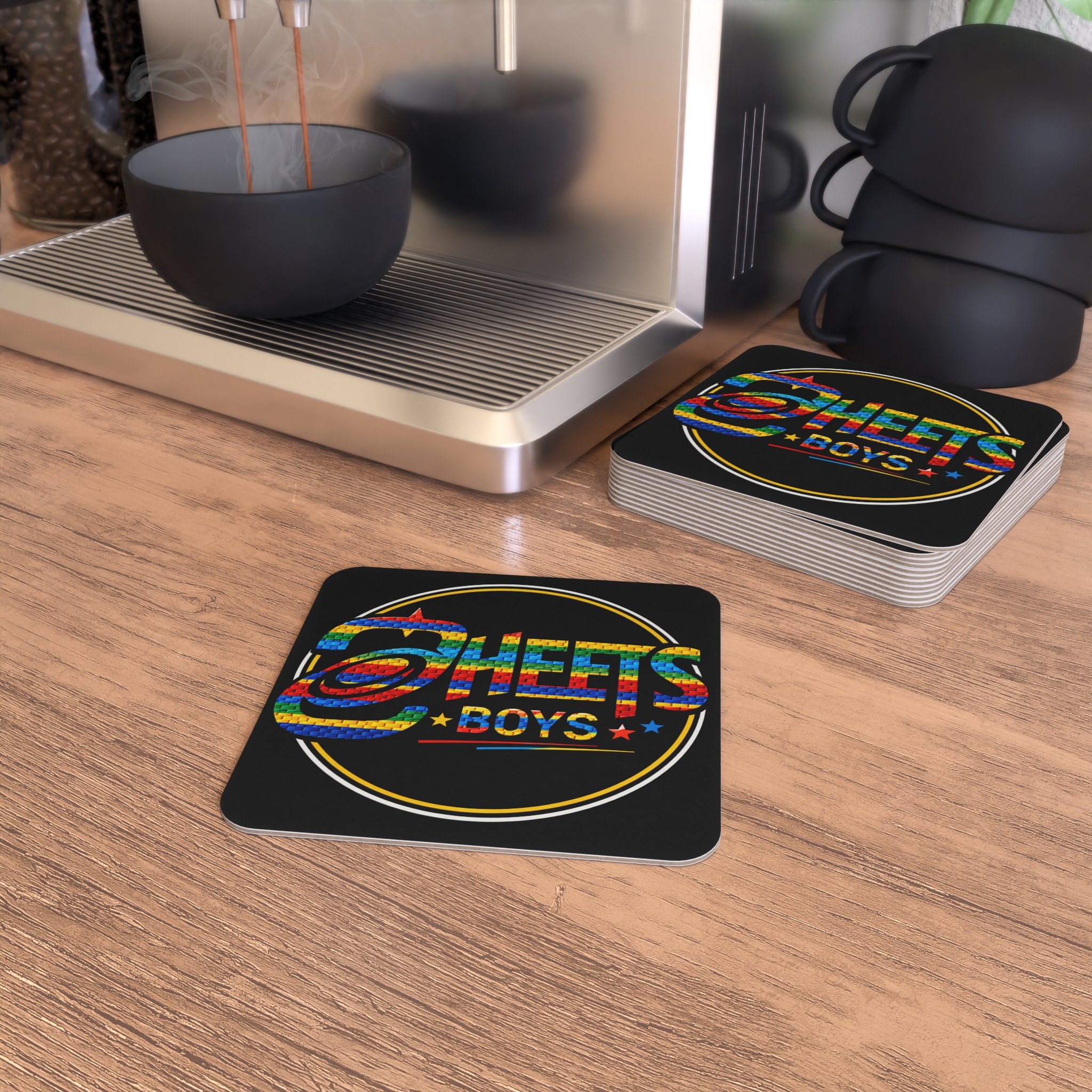 Custom Designed Coaster Sets product thumbnail image Custom Designed Coaster Sets product thumbnail image