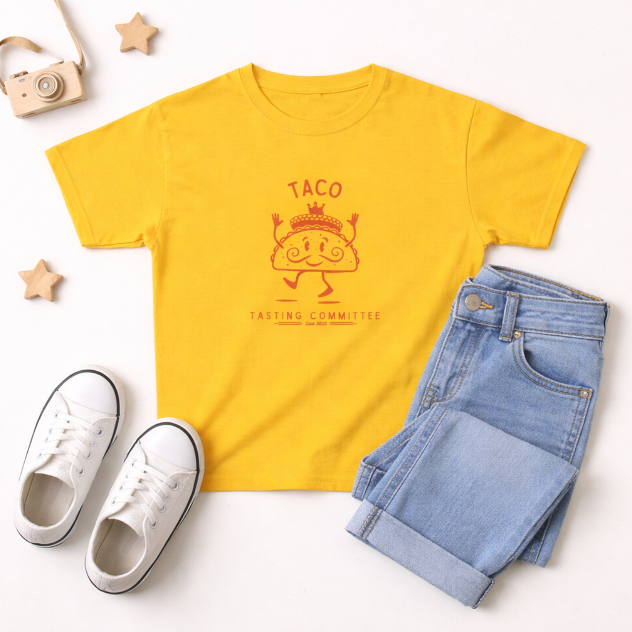Tacos Tasting Committee Kids Tee product thumbnail image