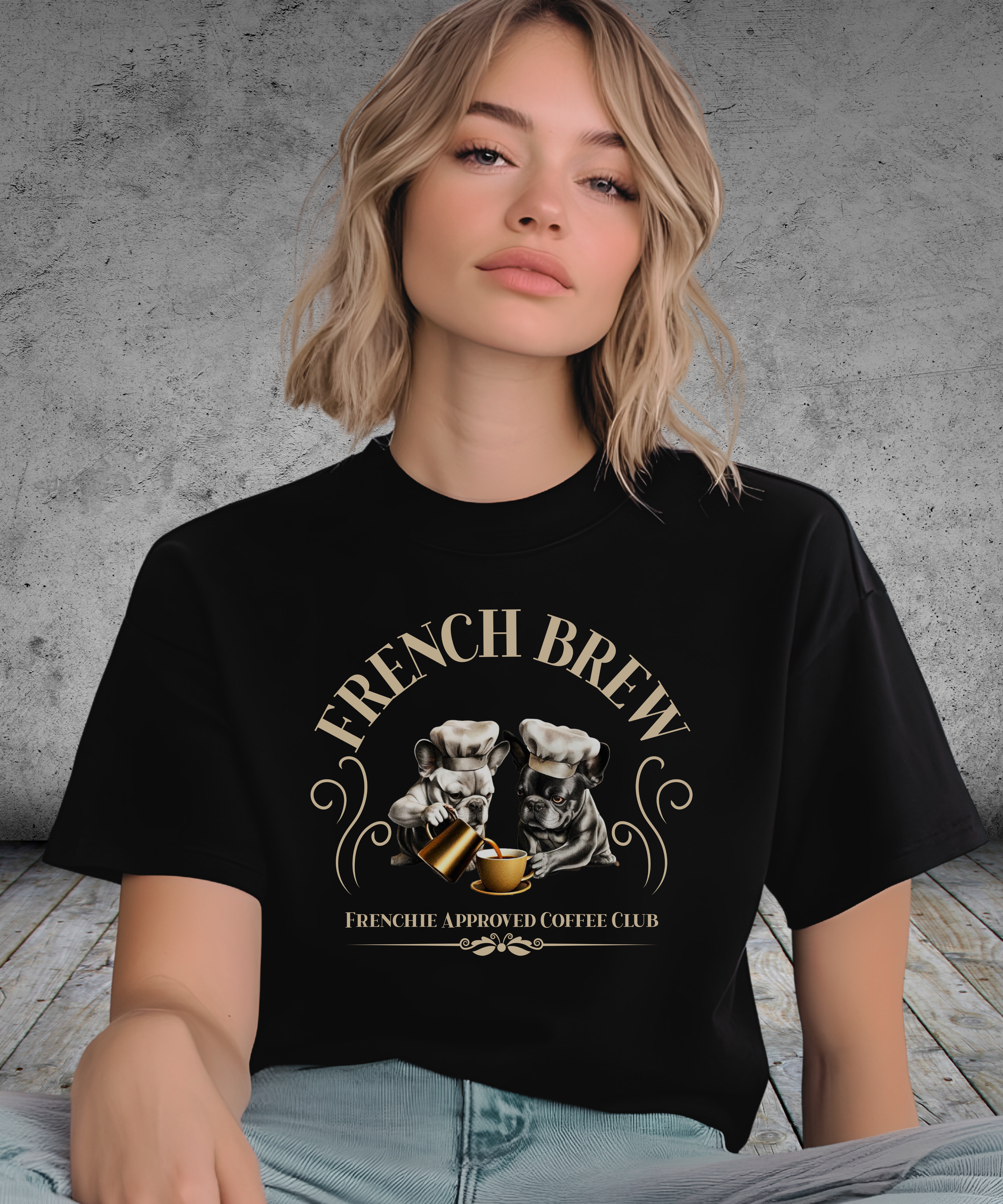 French Brew Coffee T-Shirt | Espresso, Vintage Cafe Illustration product thumbnail image French Brew Coffee T-Shirt | Espresso, Vintage Cafe Illustration product thumbnail image