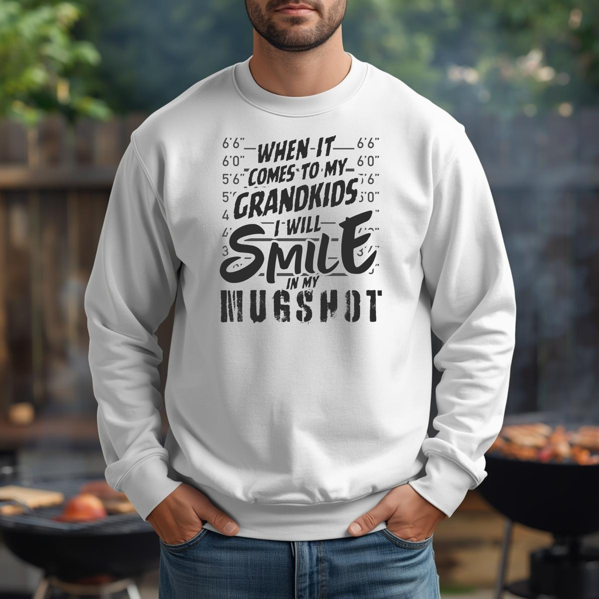 When It Comes to My Grandkids Sweatshirt product thumbnail image