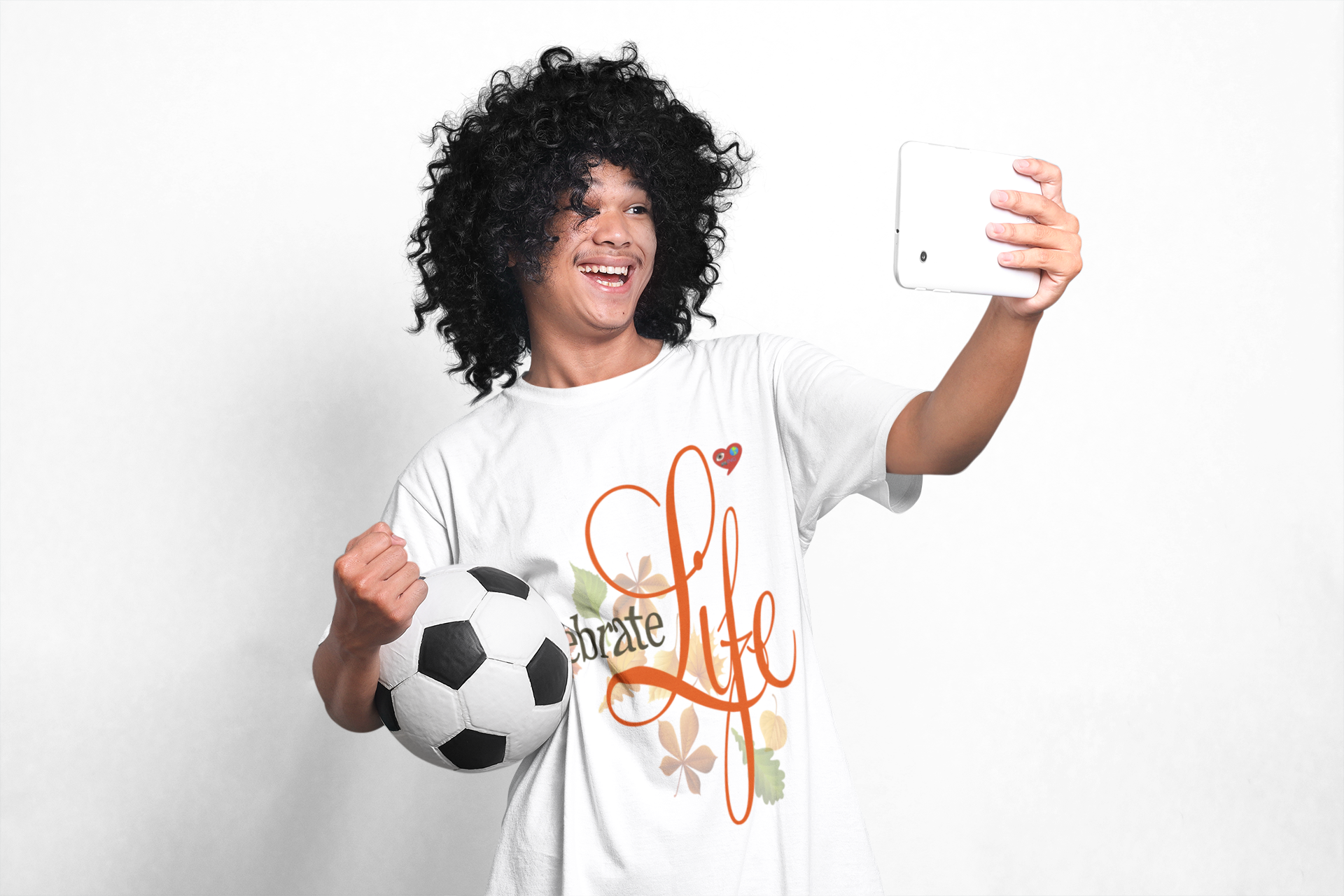 Celebrate Life T-Shirt — Floral Script Inspirational Tee product thumbnail image Celebrate Life T-Shirt — Floral Script Inspirational Tee product thumbnail image