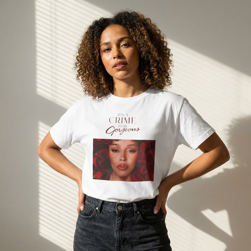 Gorgeous Boxy Tee – Women's Casual Graphic Top